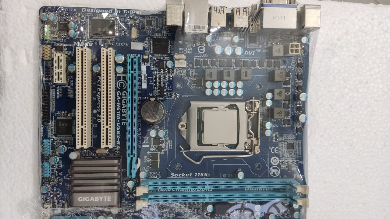 باندل Gigabyte H61M-USB3 و  i7 2600k