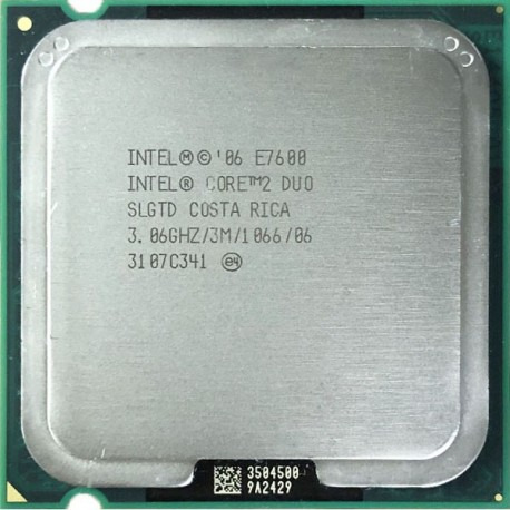 2 عدد پردازنده اینتل Core 2 Duo E7600