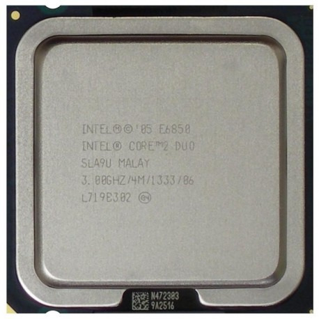 2 عدد پردازنده اینتل Core 2 Duo E6850