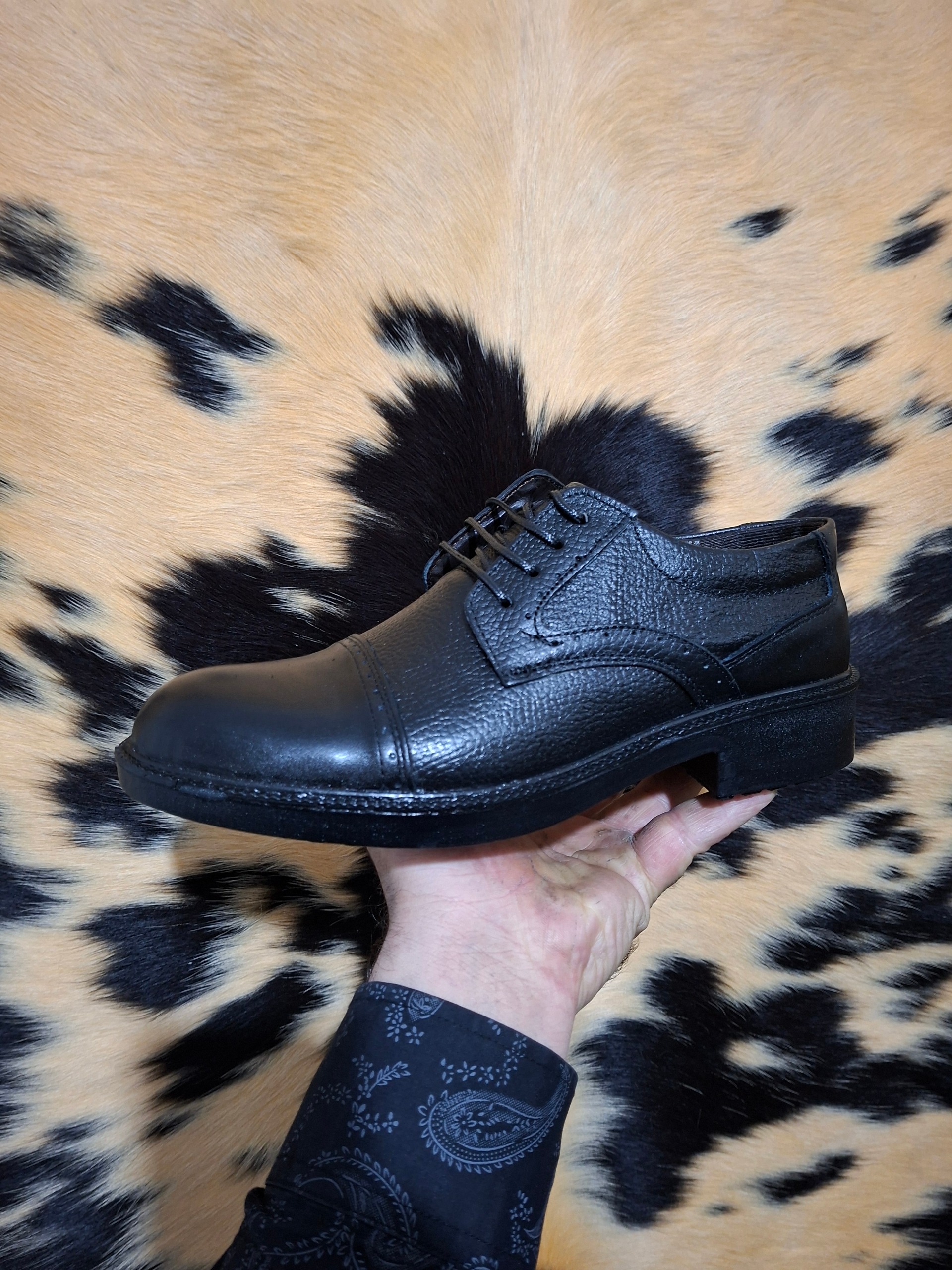 کفش تمام چرم اداری