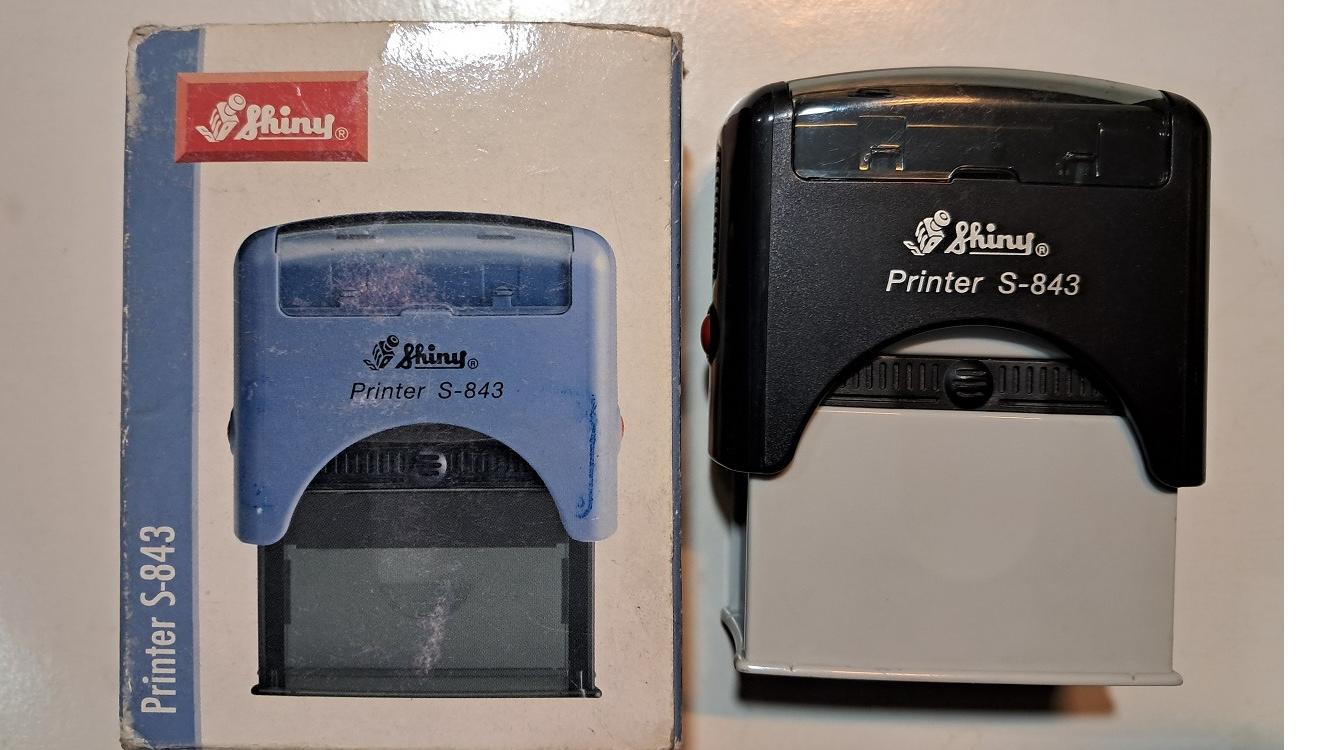 مهر ژلاتینی مستطیل شاینی