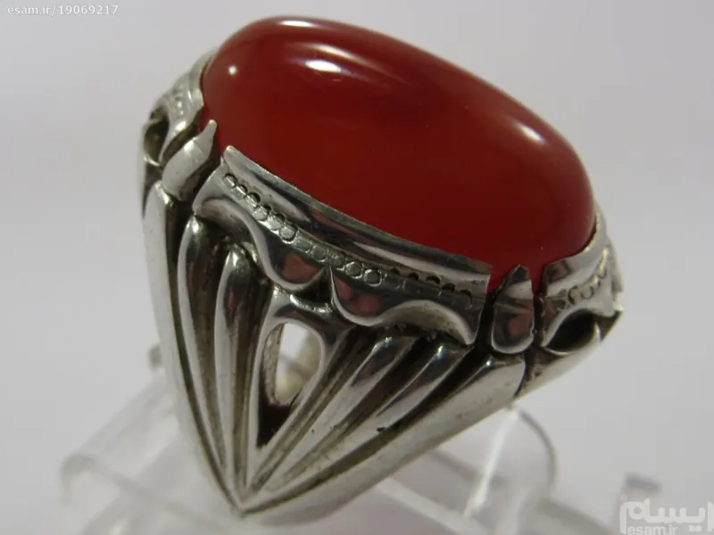 انگشتر عقیق یمنی کهنه