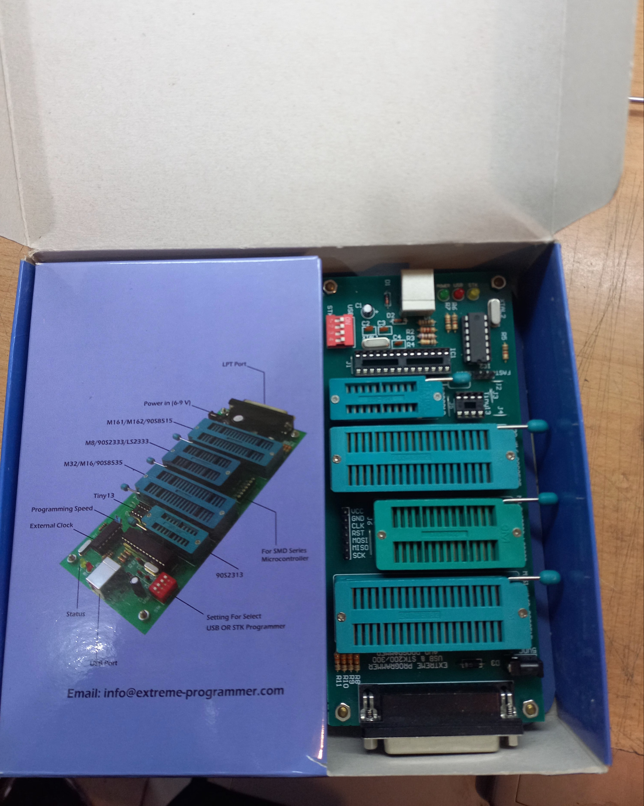 پروگرامر USB LPT AVR