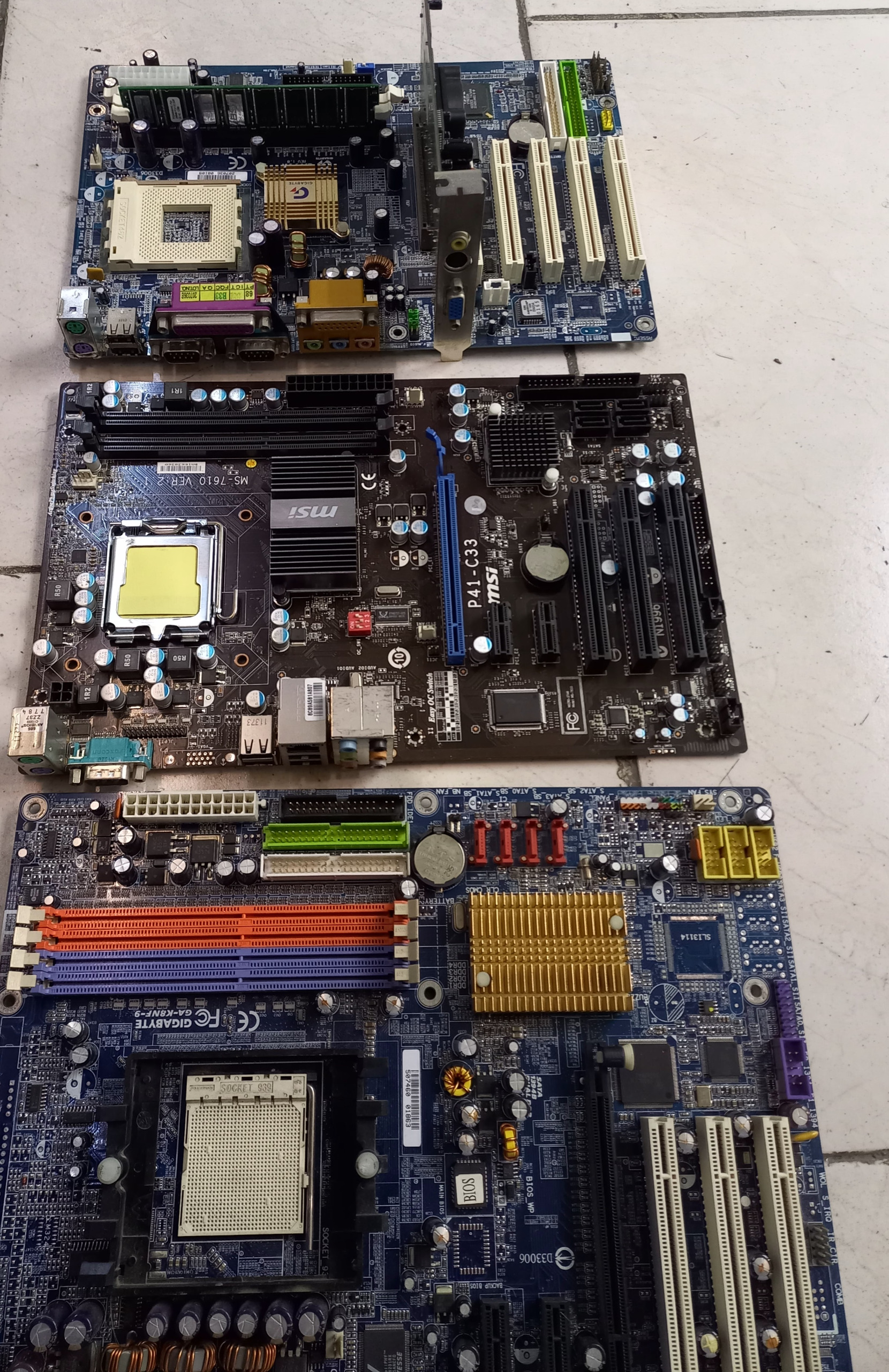 مادربرد های قدیمی