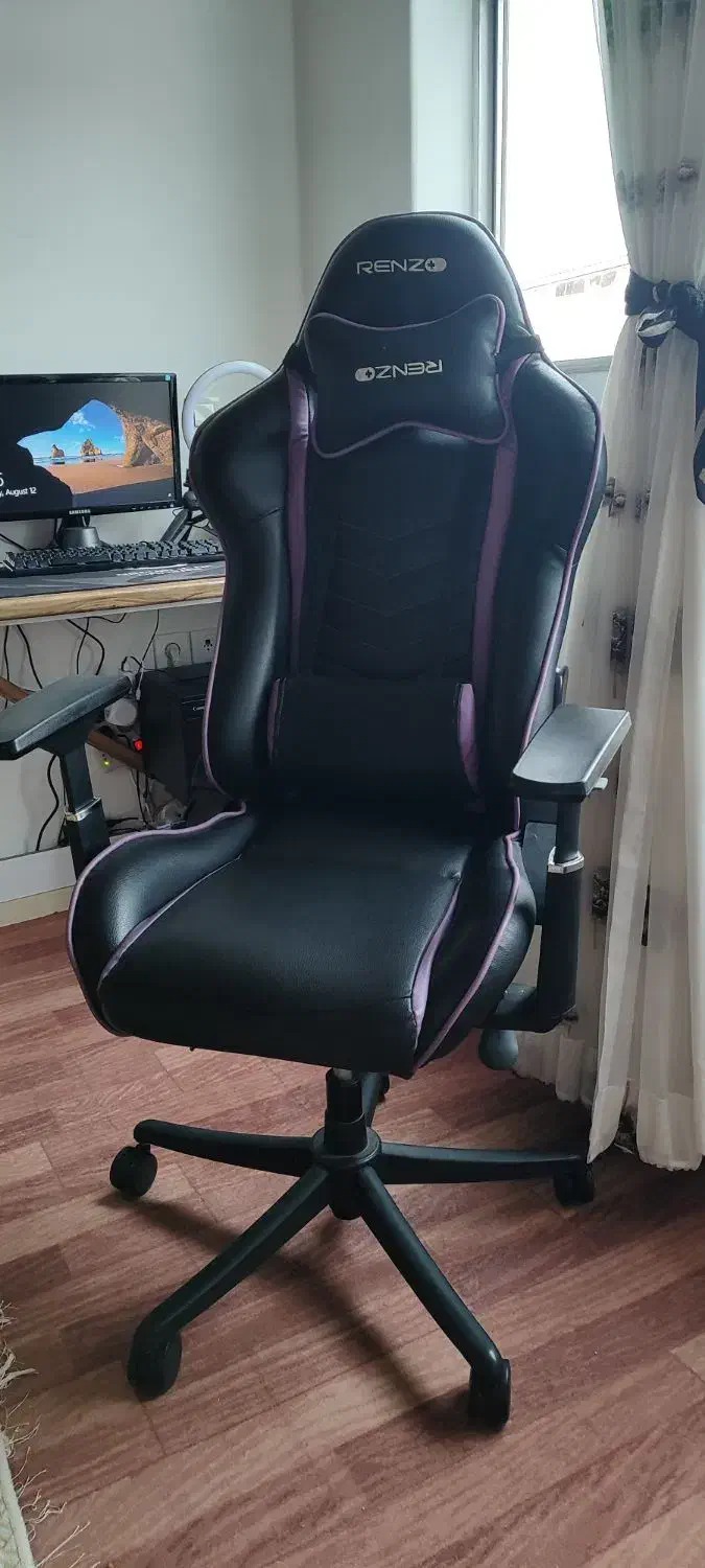 صندلی گیمینگ رنزو Gaming Chair Renzo Purple