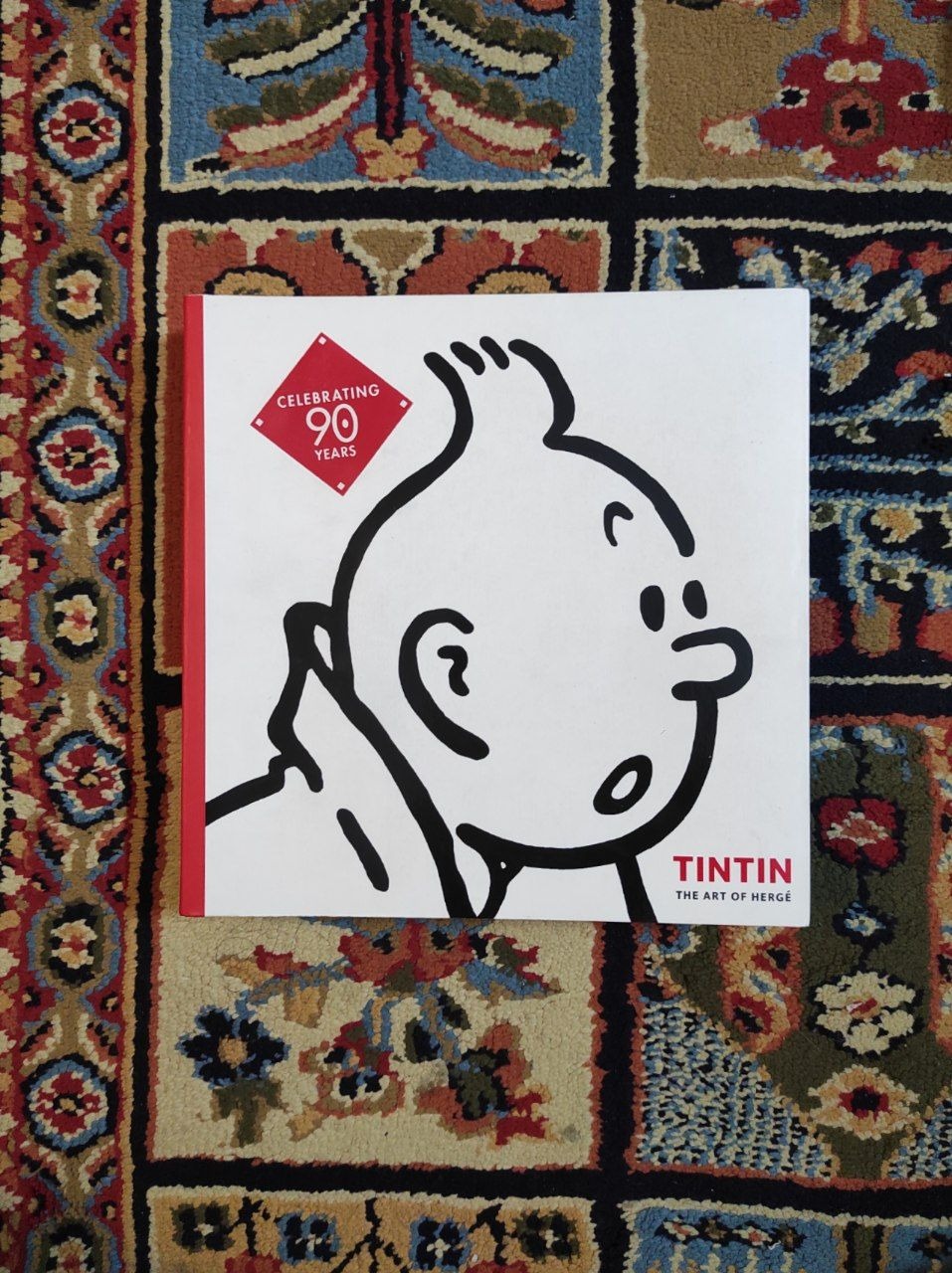 Tintin the Art of Herge - تن تن کلکسیونی