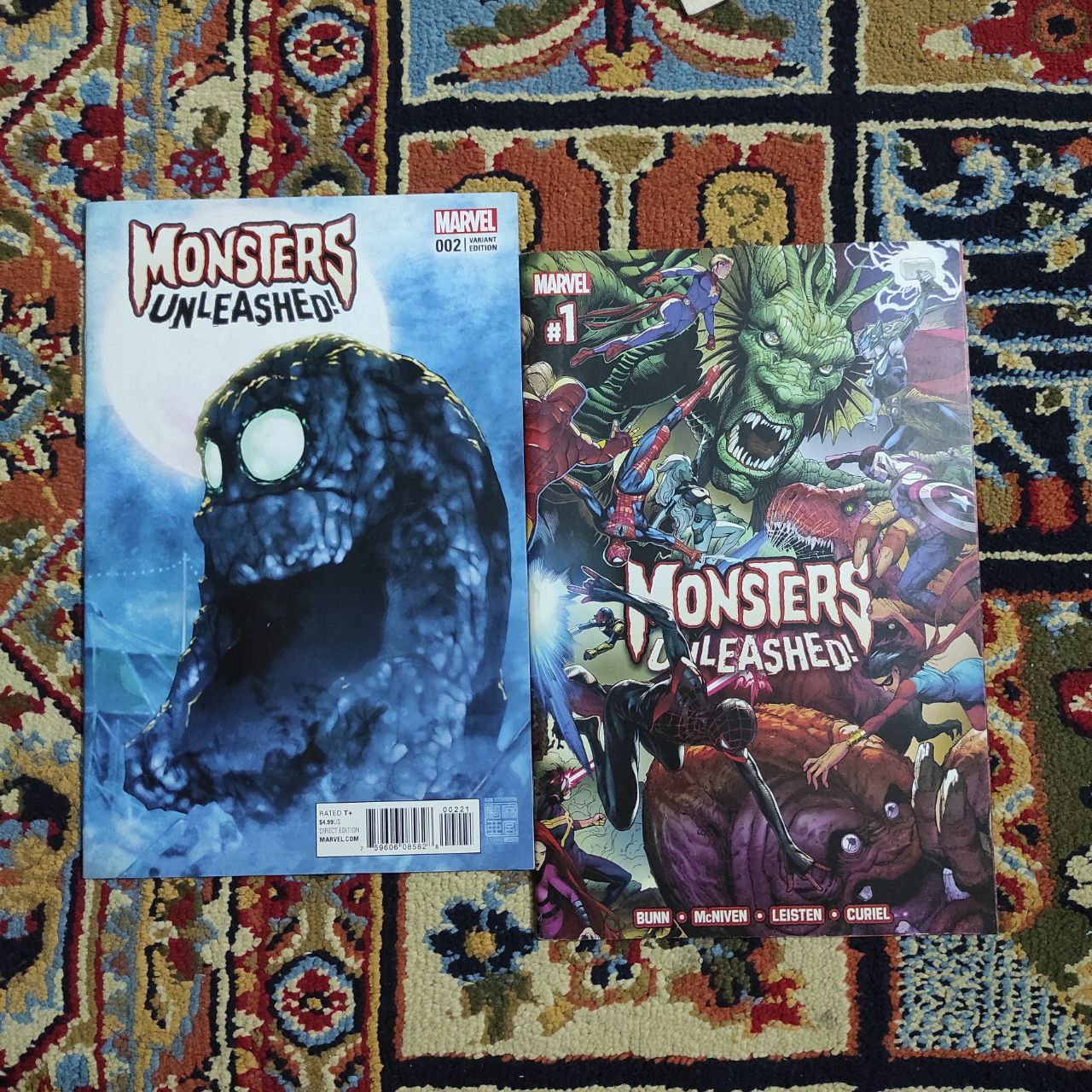Monsters Unleashed 1  2 - کمیک اورجینال مارول