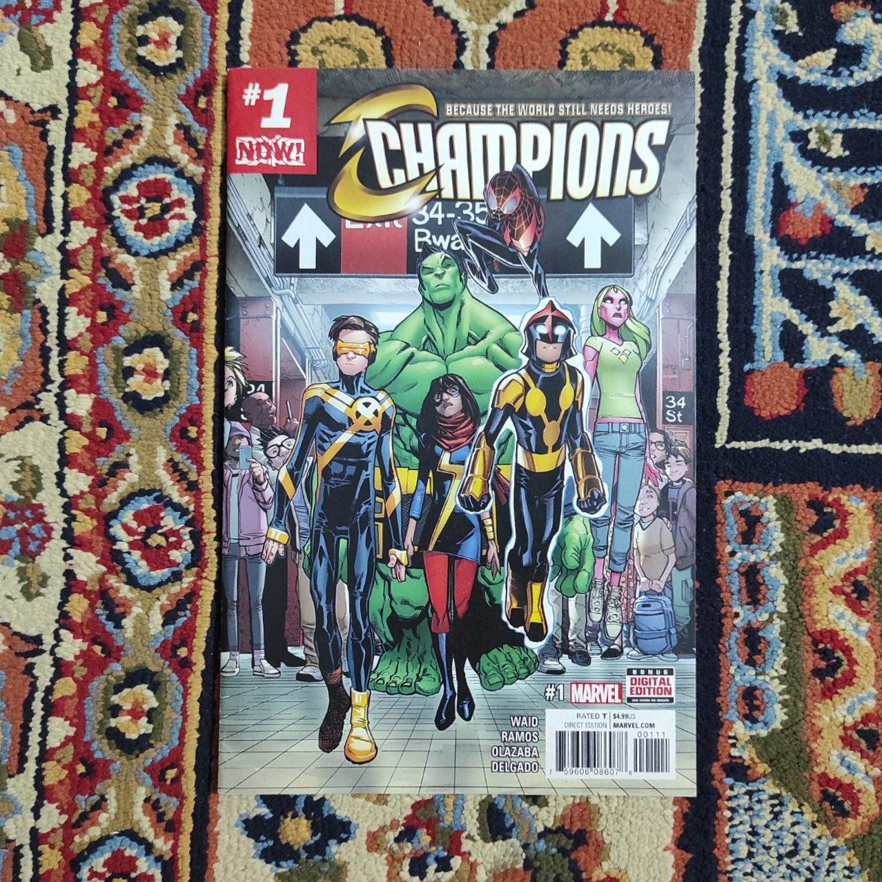 Champions 1 (2016), Marvel Comics