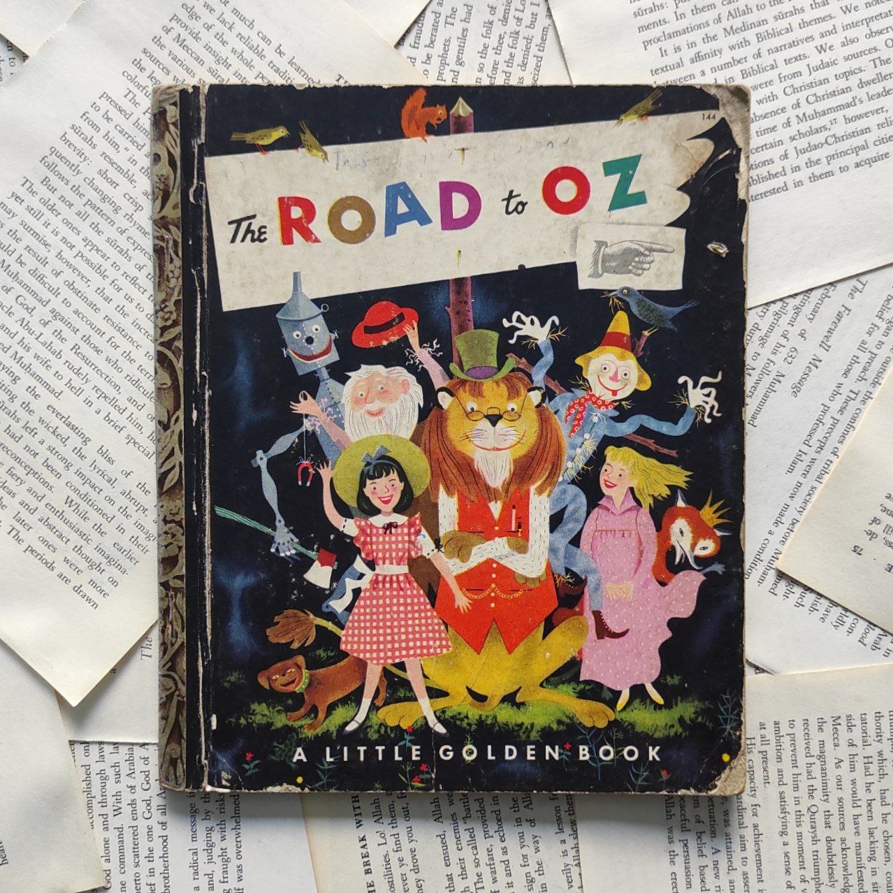 The Road to Oz - کتاب مصور کودک