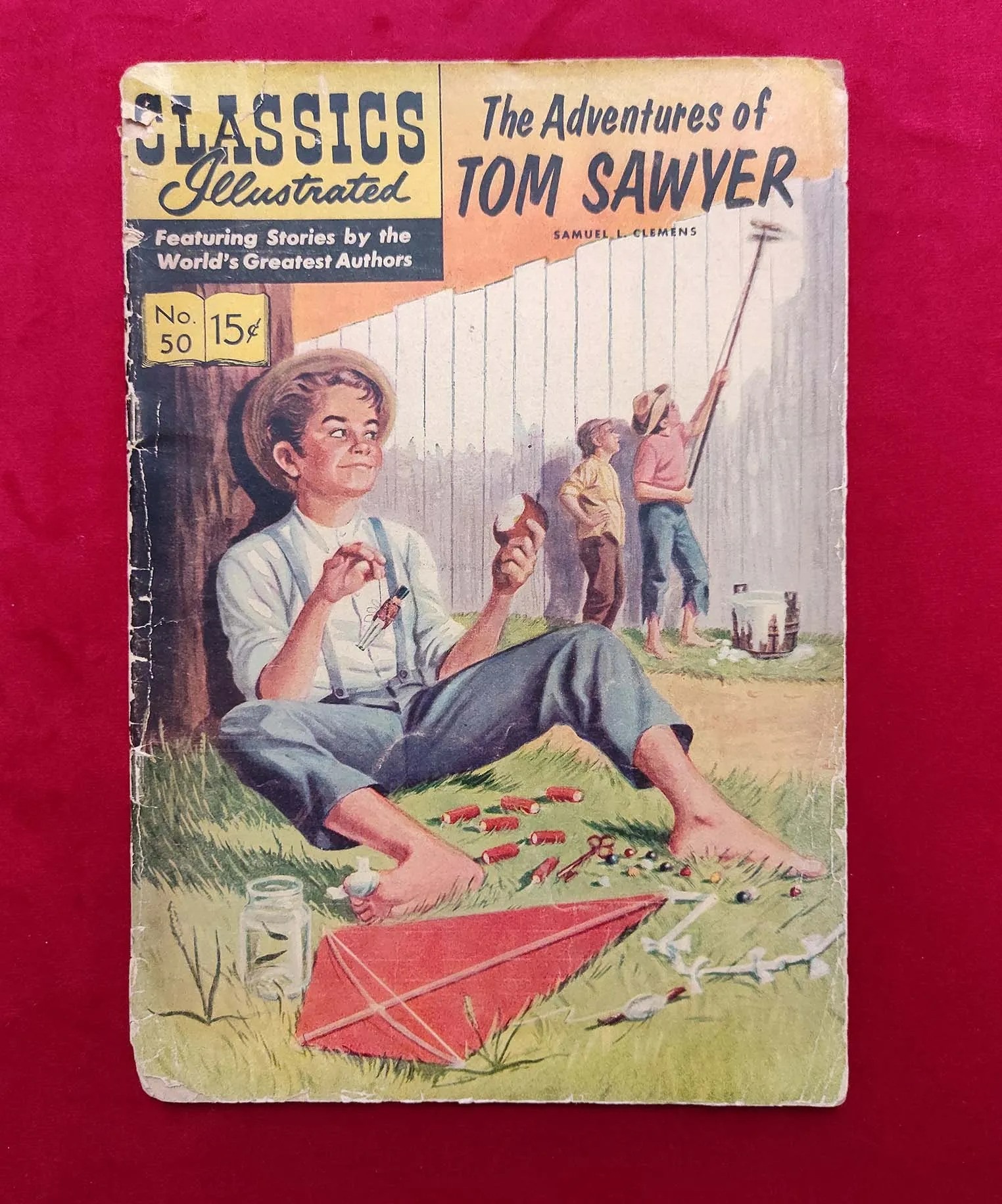 کمیک وینتج تام سایر The Adventures of Tom Sawyer