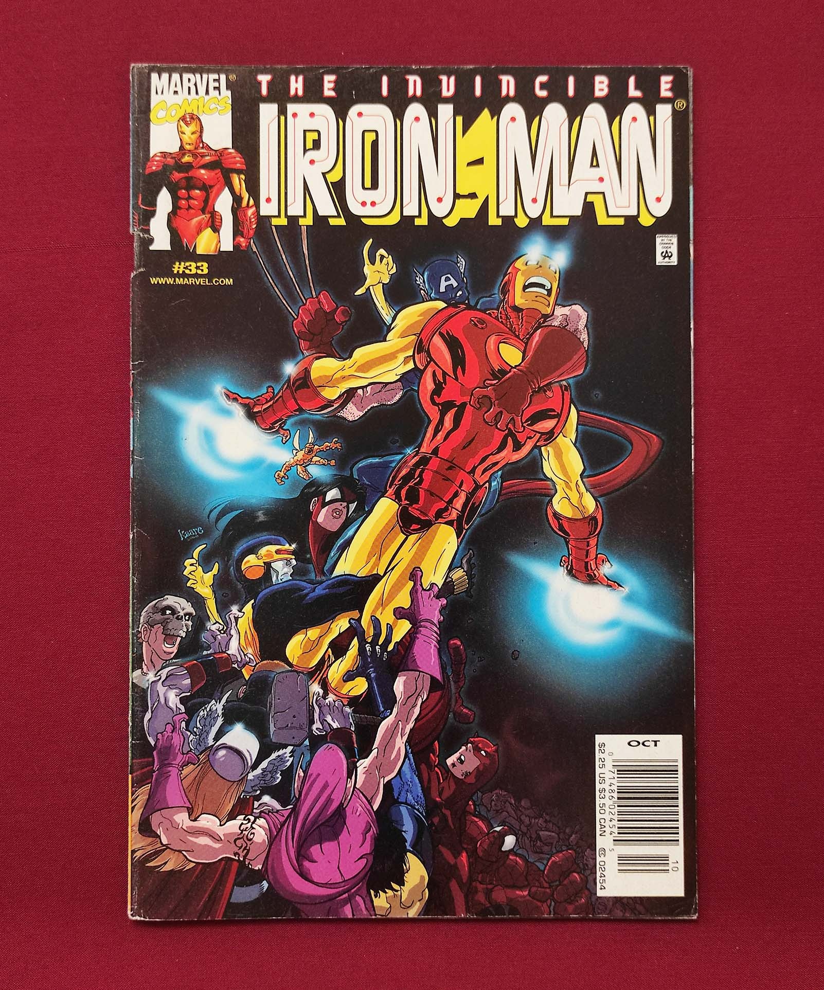 کمیک آیرون من The Invincible iron Man 33
