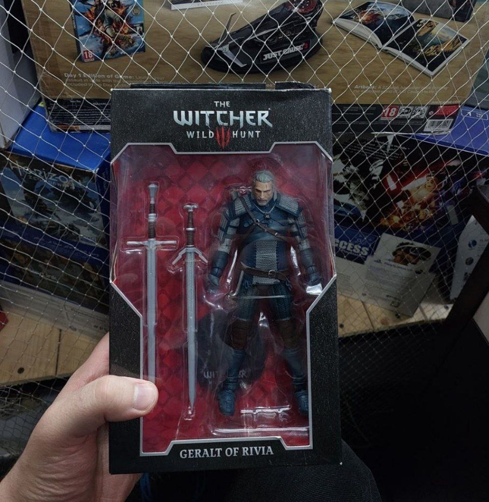 اکشن فیگور Geralt شخصیت بازی Witcher