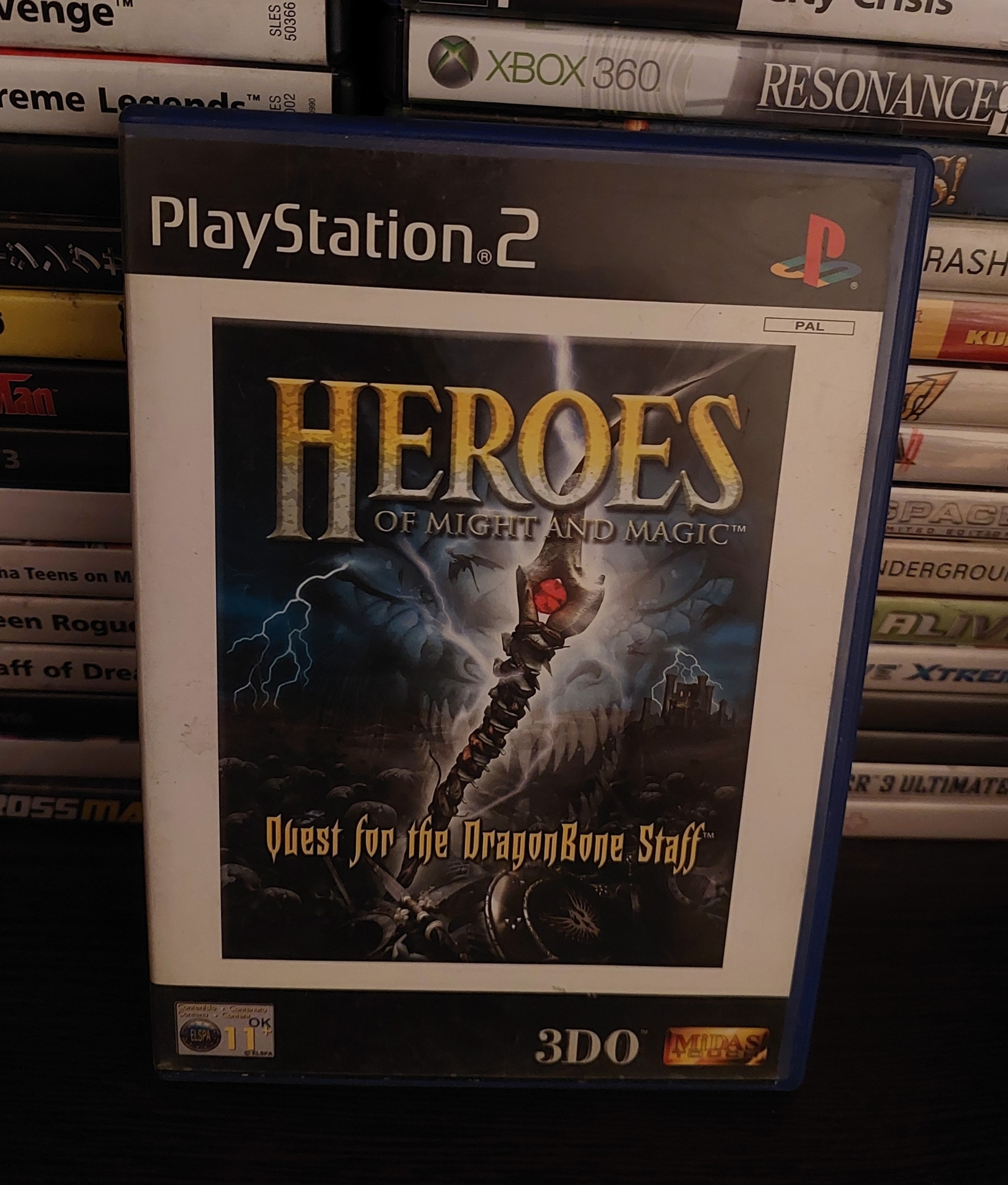 بازی Heroes of might and magic PS2 اورجینال