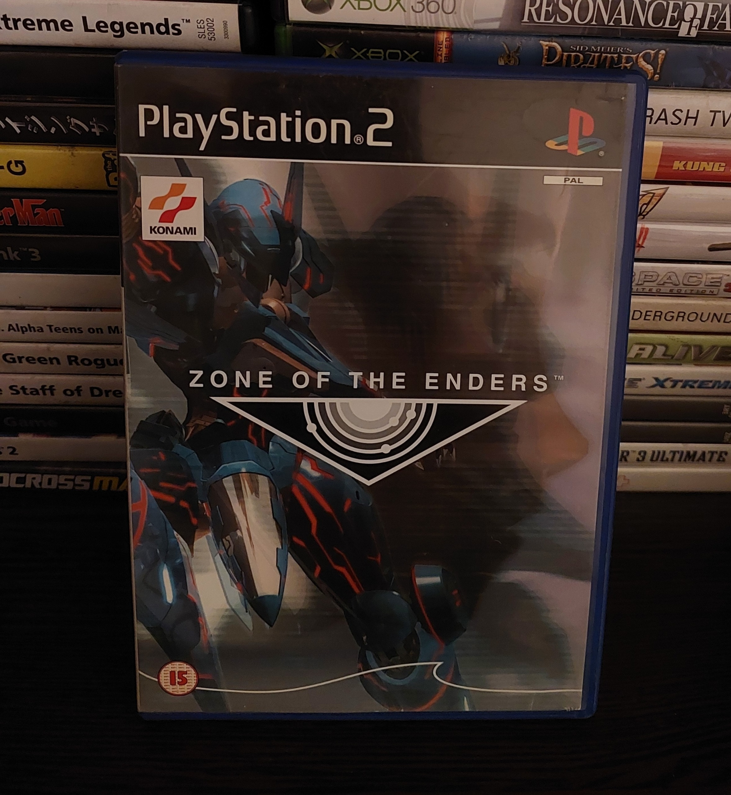 بازی اورجینال Zone of The enders PS2