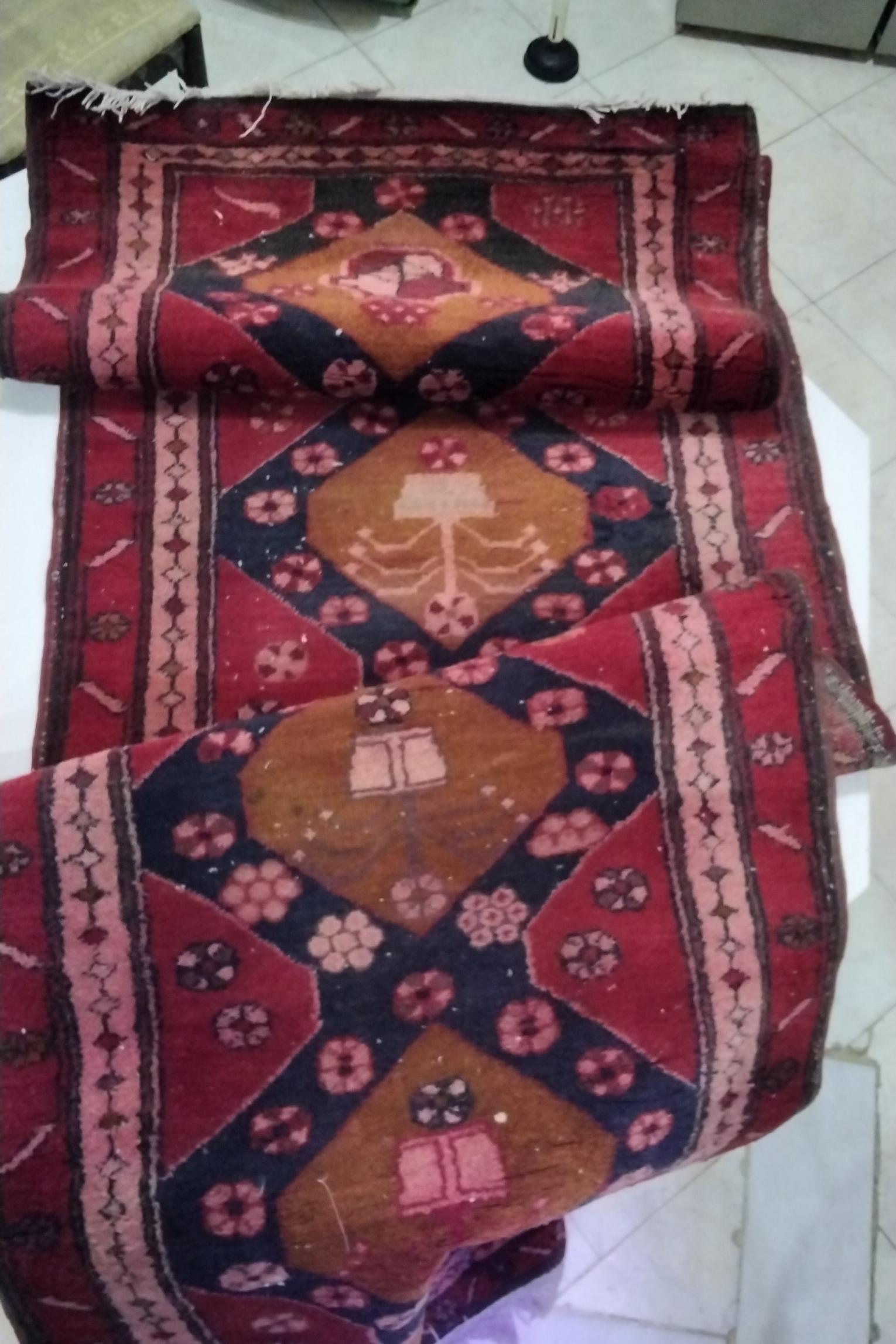 کناره دستبافت اردبیل قدیمی70در3