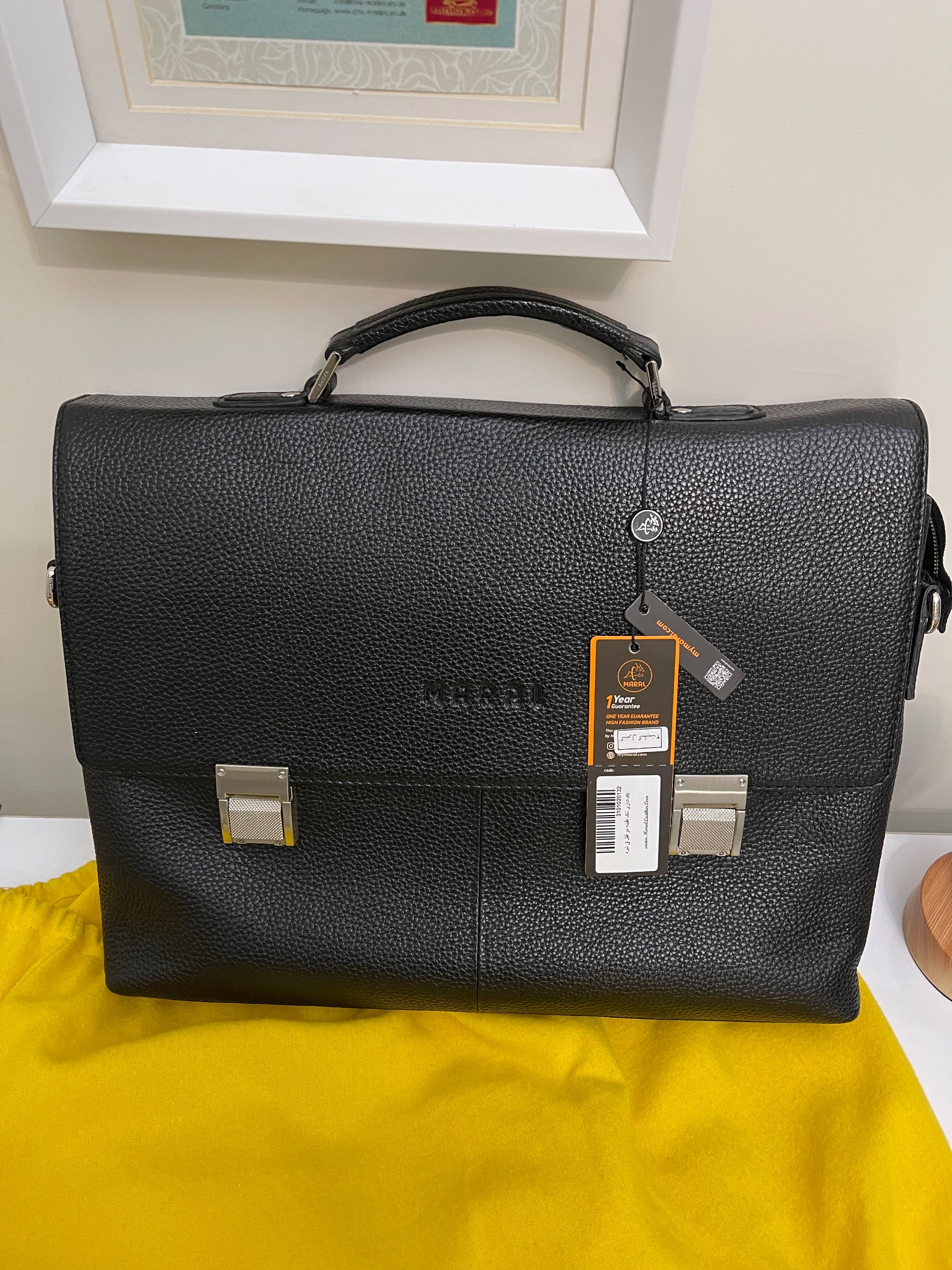 کیف اداری کلاسیک چرم مارال