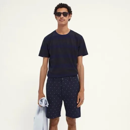 شلوارک هلندی Scotch  and  Soda Short Donkerblauw