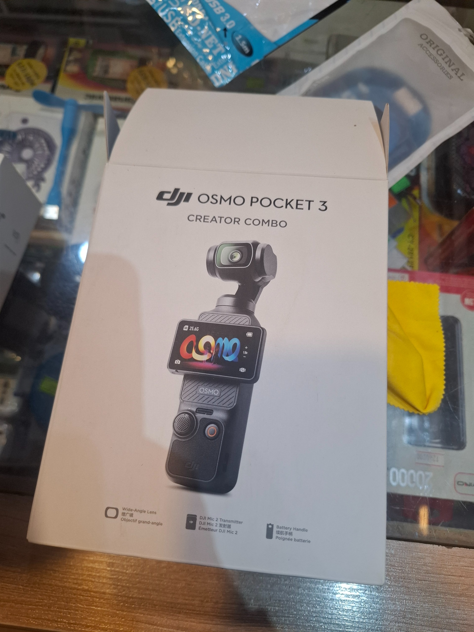 دوربین osmo packet 3 combo