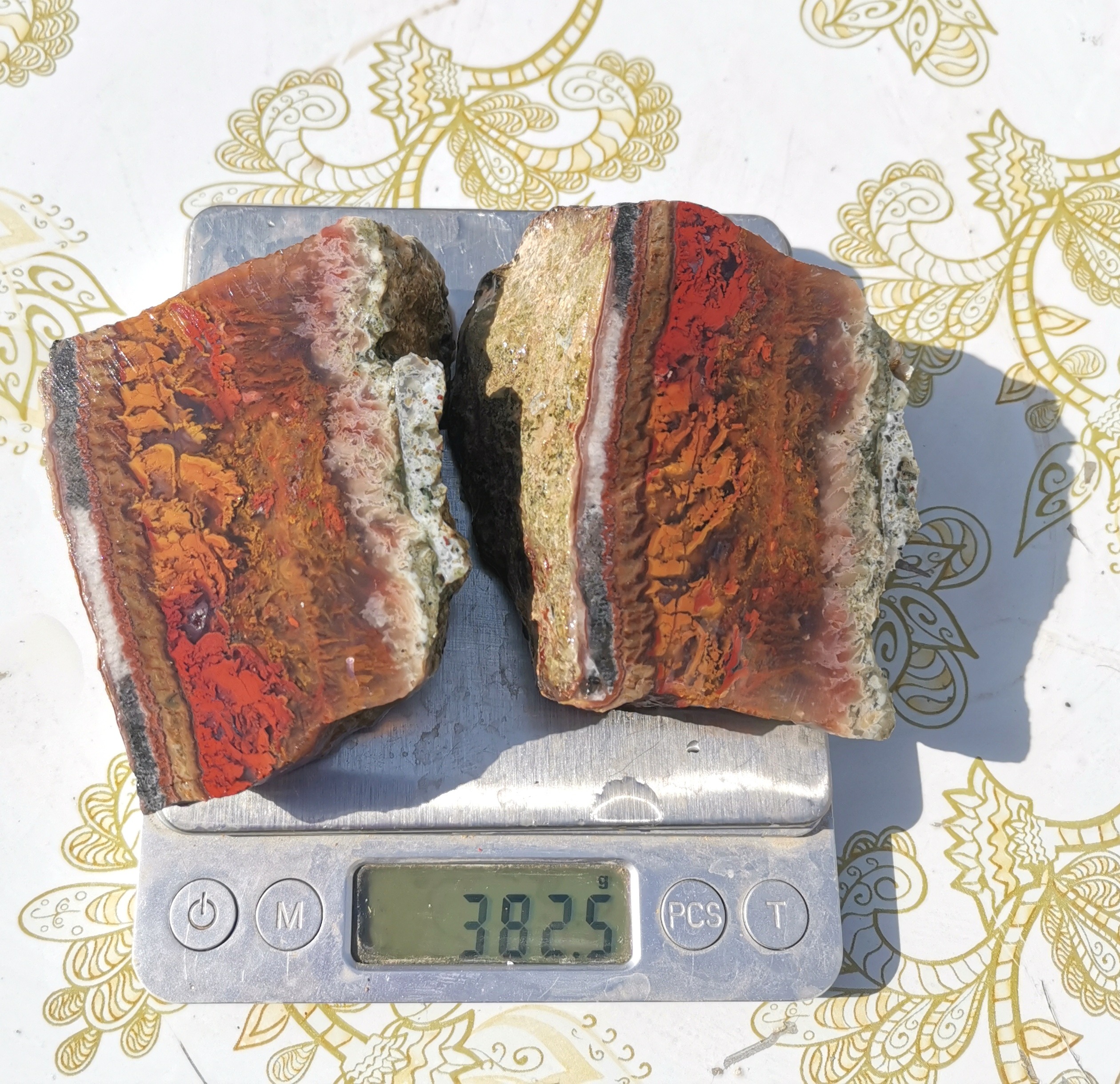 اسلایس توپی عقیق پاییزی