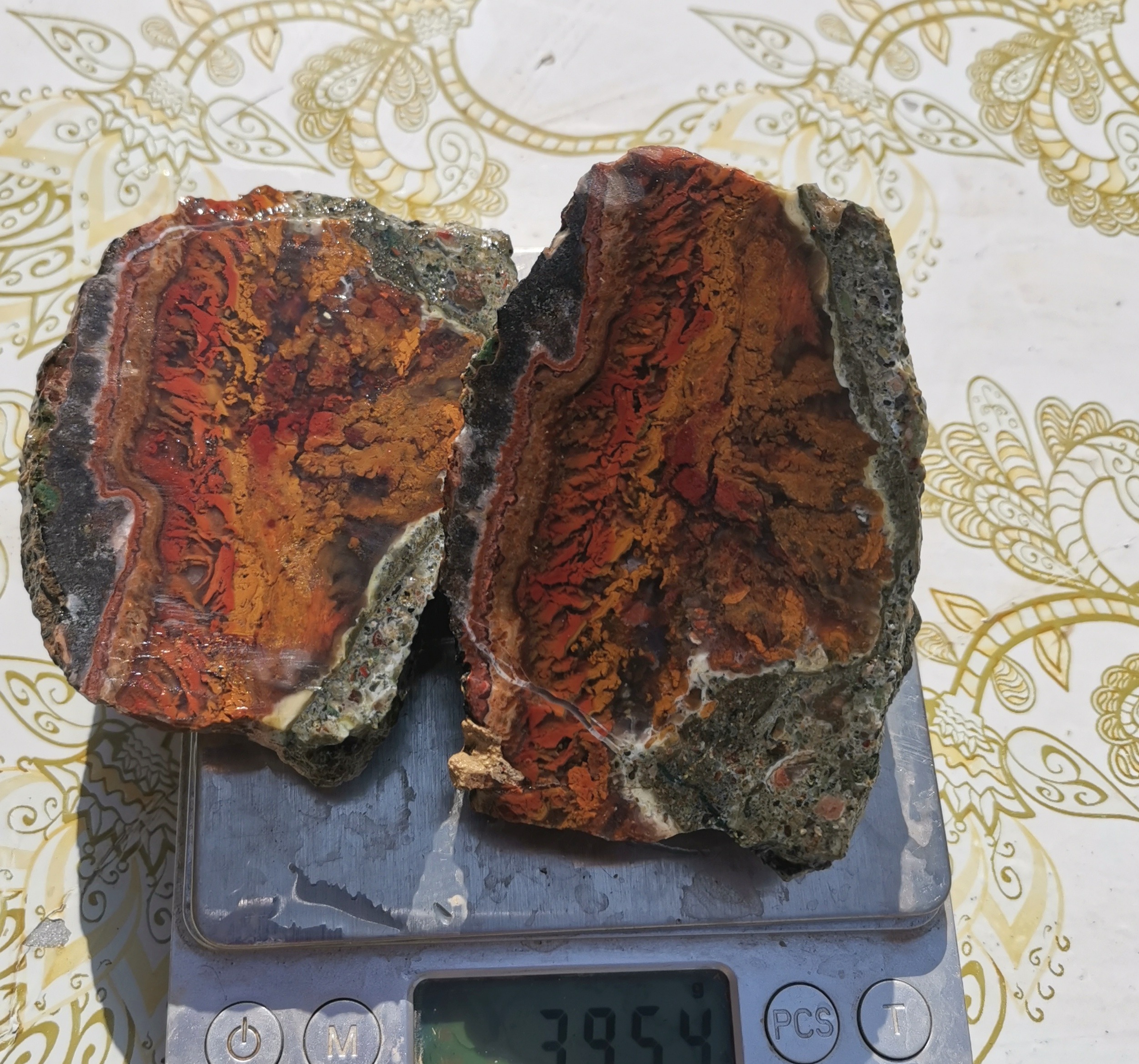 اسلایس توپی عقیق پاییزی