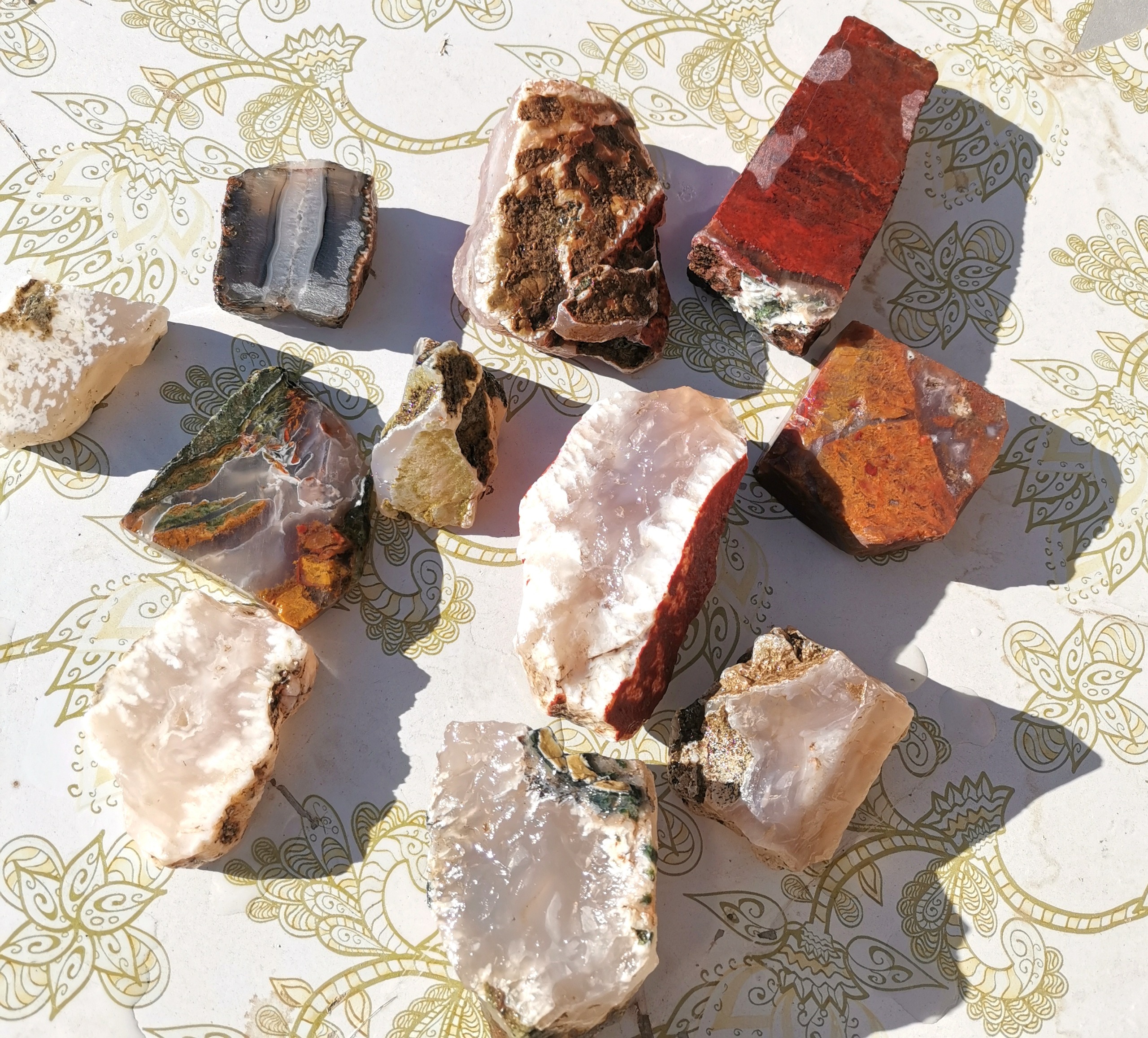 یک کیلو اسلایس عقیق