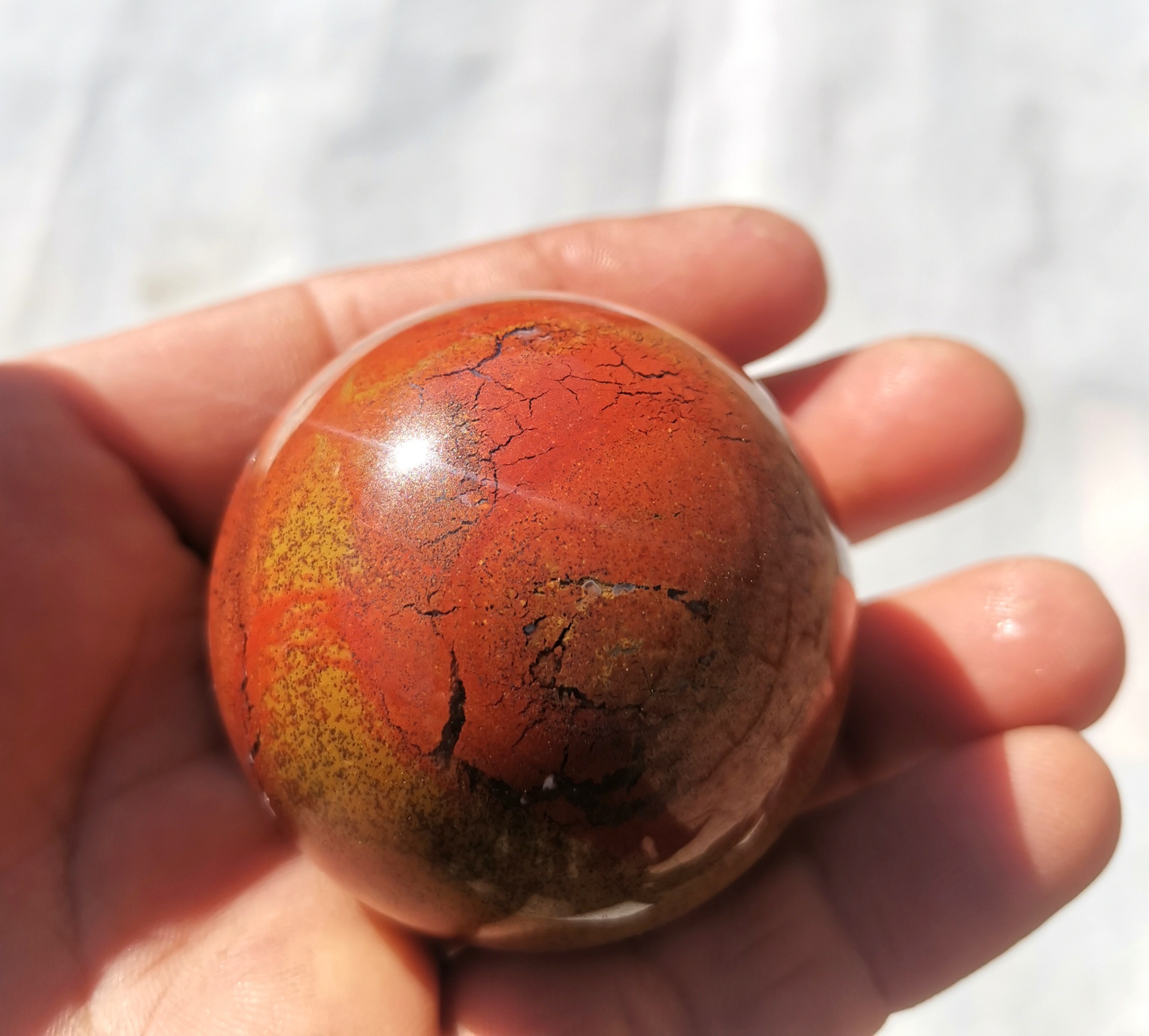 گوی زیبای جاسپر