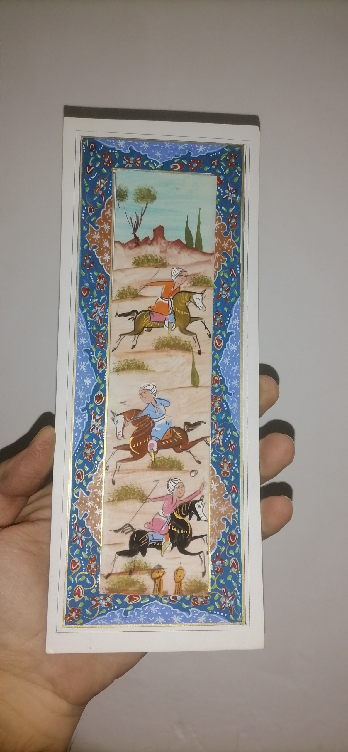 نقاشی قدیمی مینیاتور