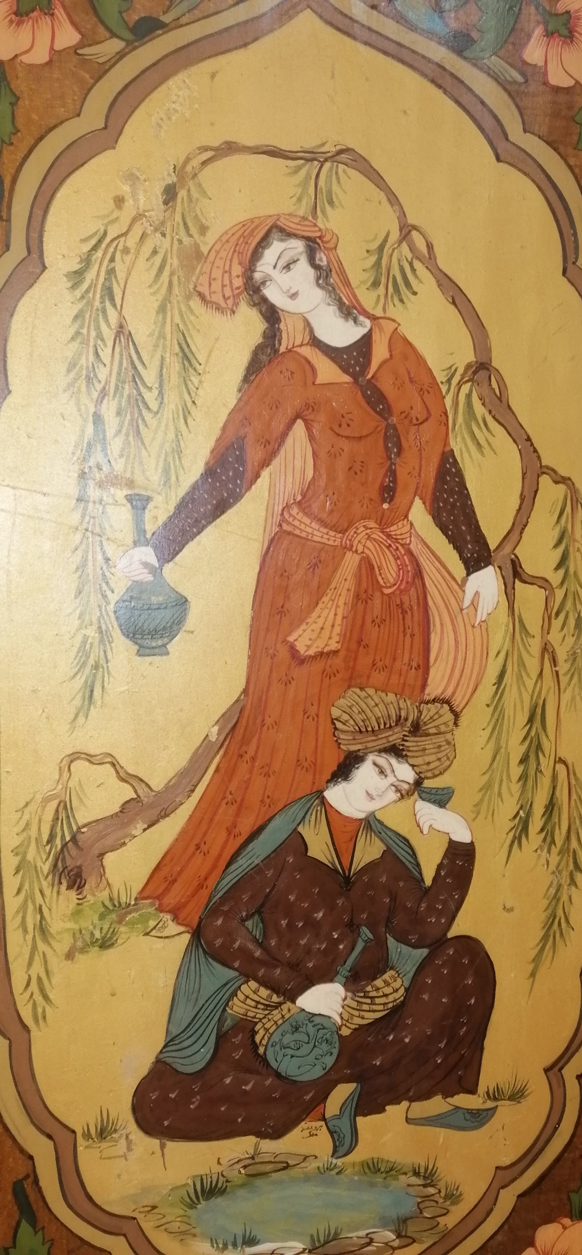 نقاشی قدیمی مینیاتور