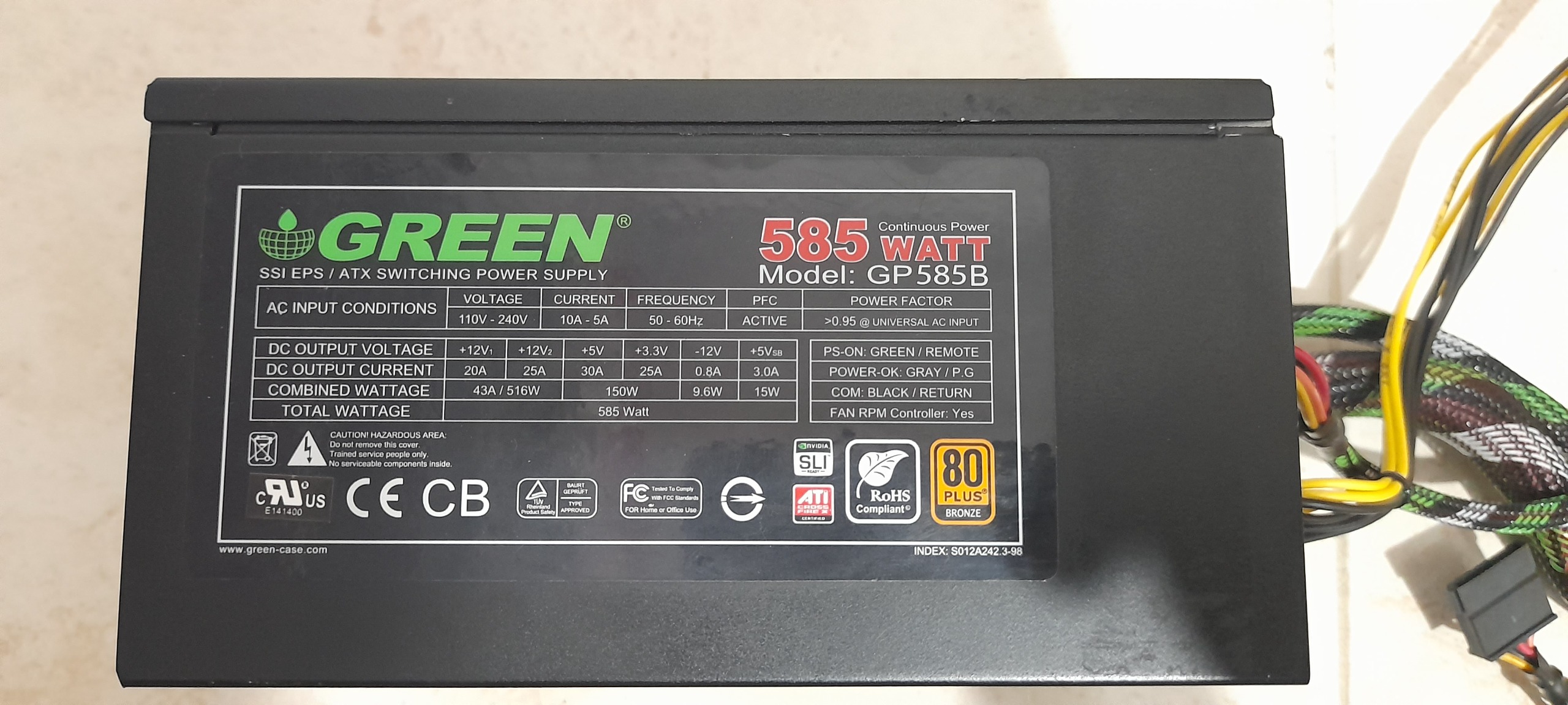 پاور GREEN GP585B