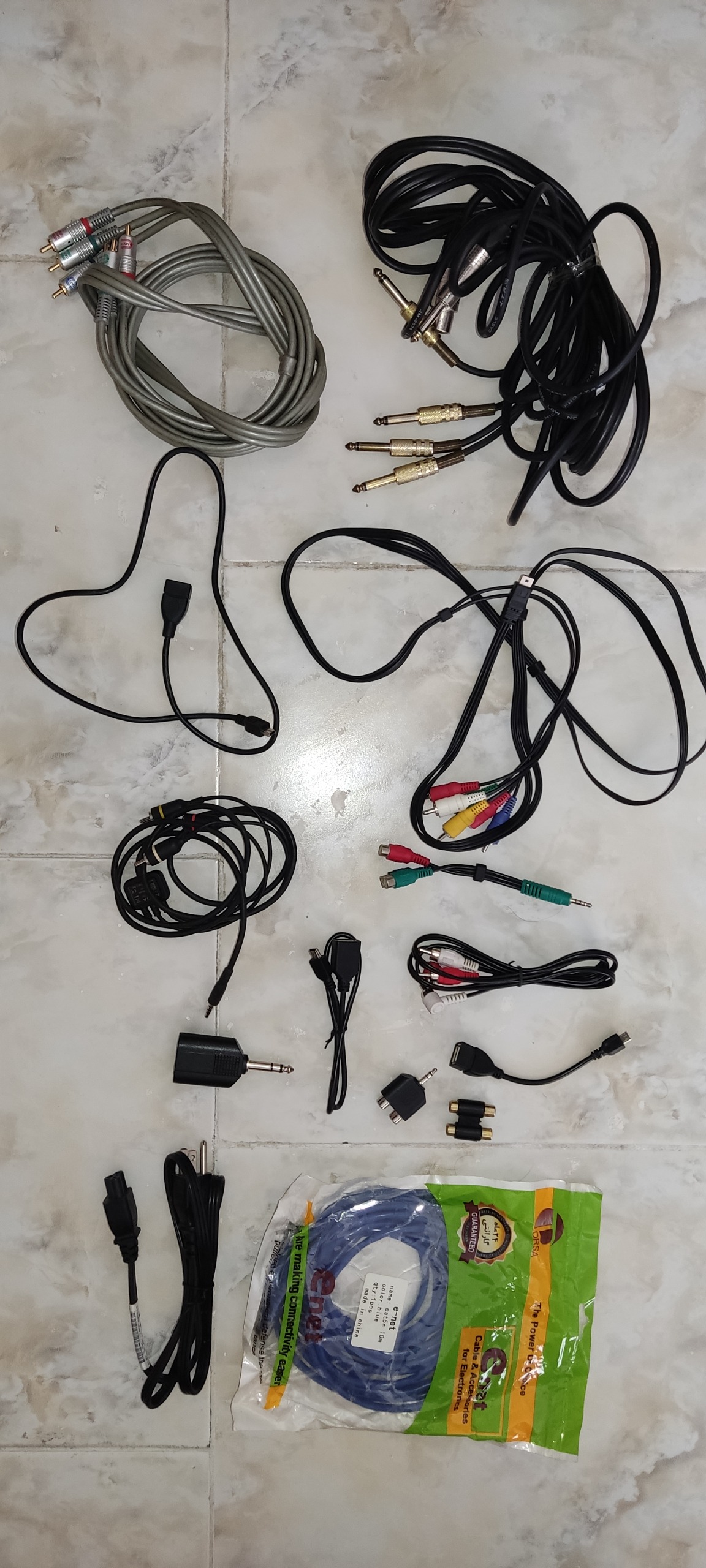 کابل تبدیل  usbو aux