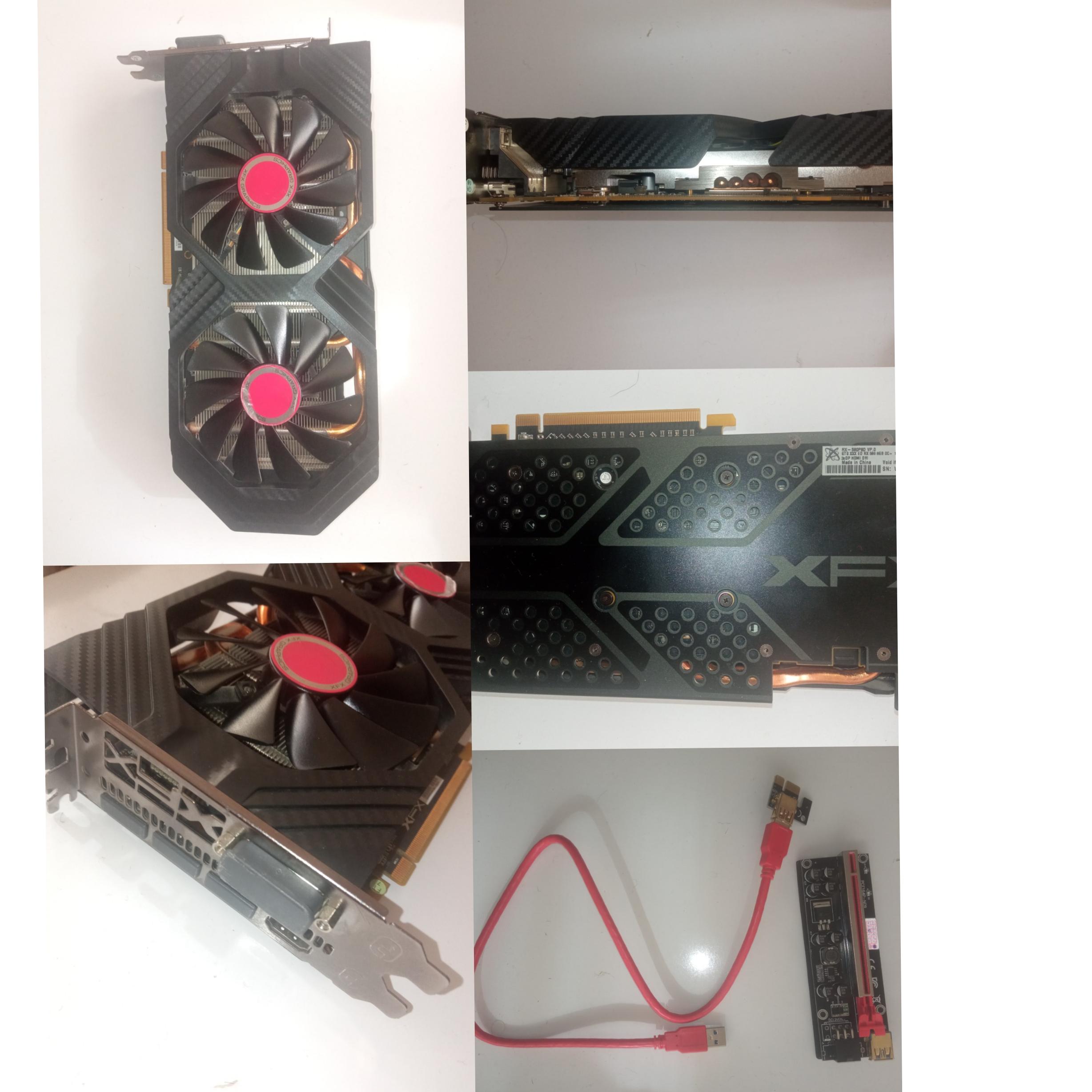 گرافیک rx-580 تست شده. بارایزر