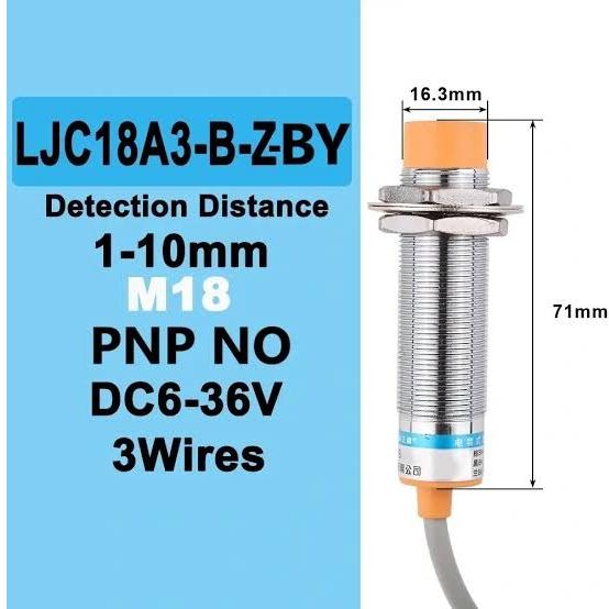 سنسور مجاورت خازنی LJC18A3-B-Z/By