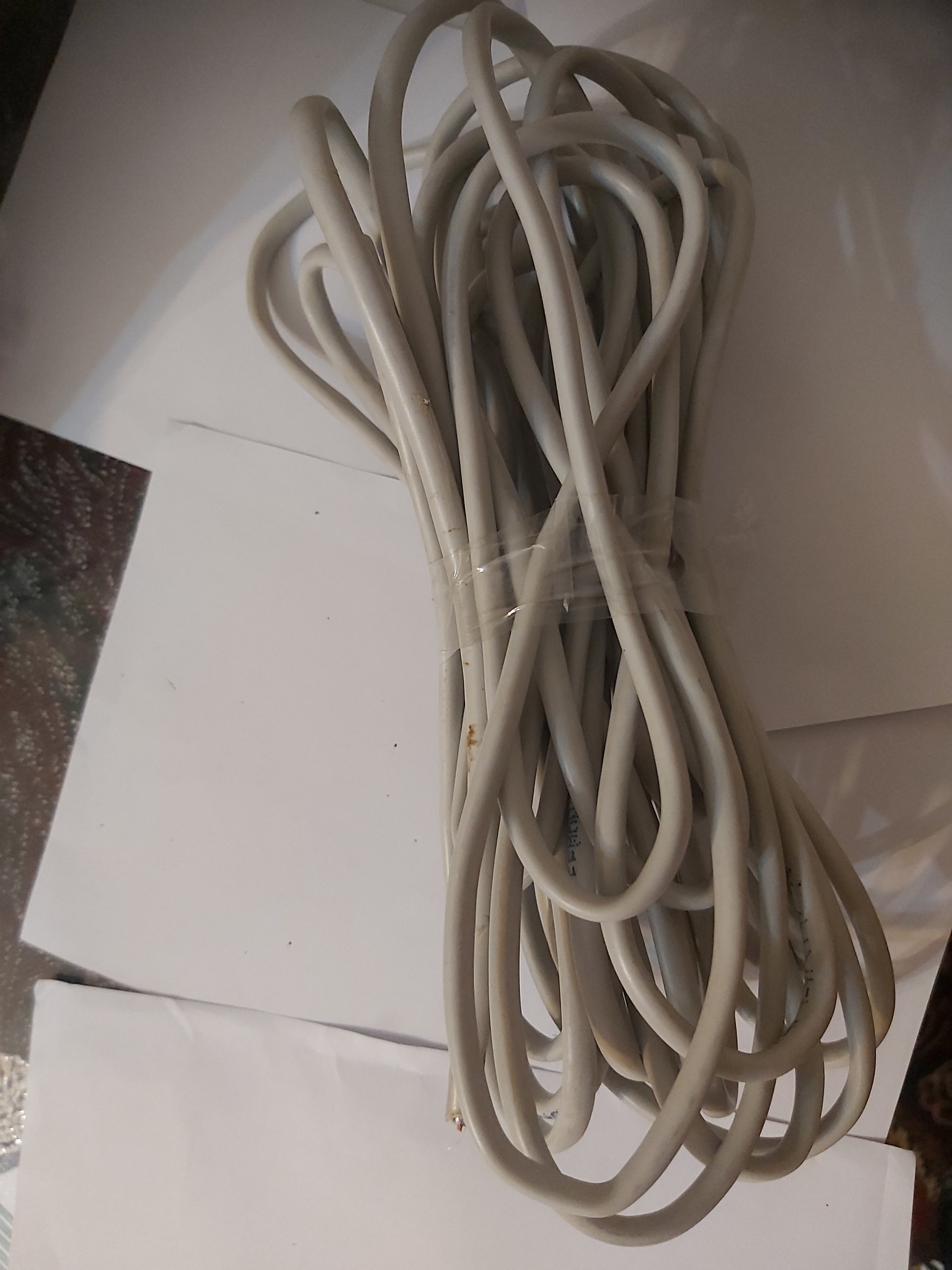 کابل تلفن 4 رشته حدود 4متر