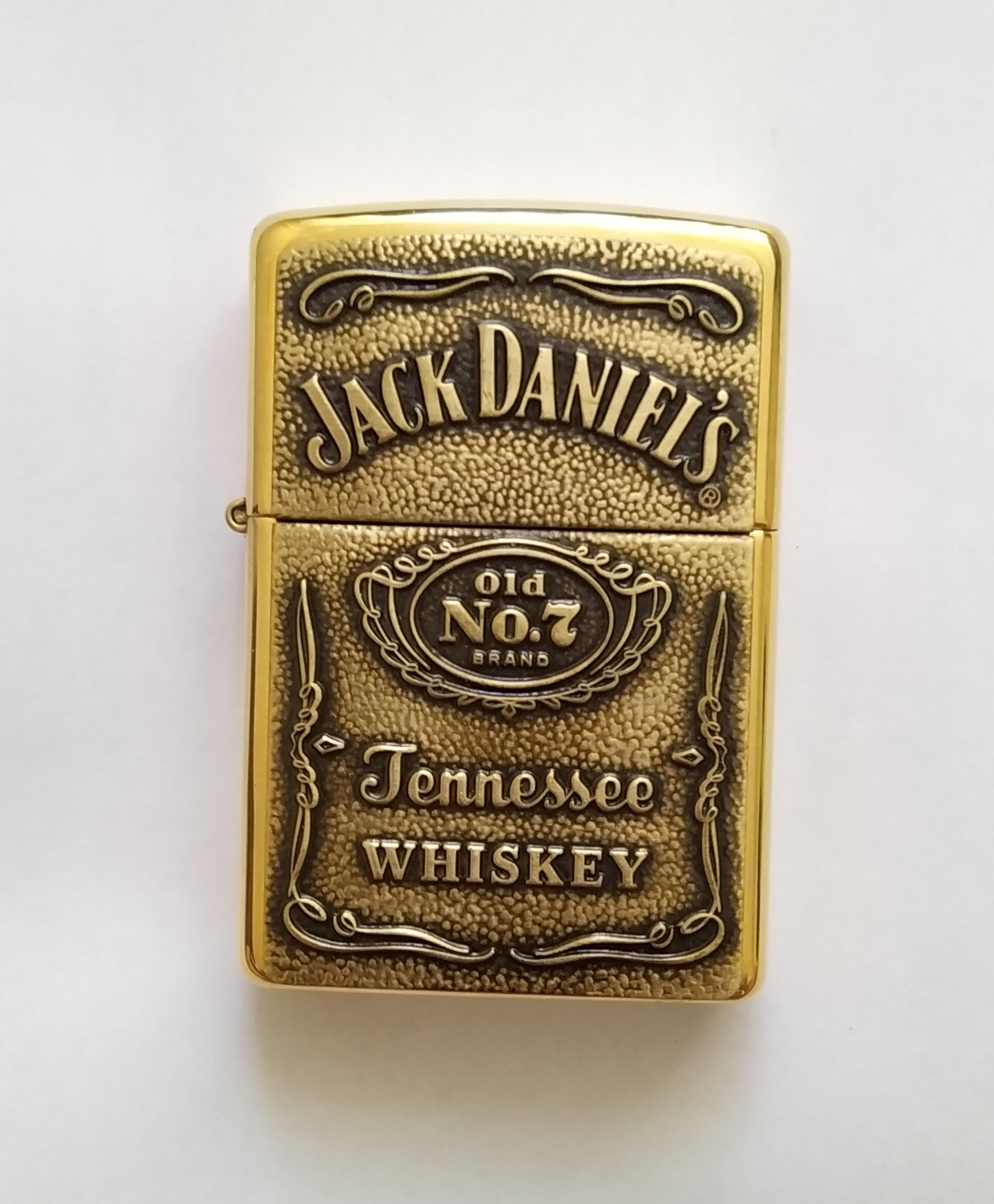 فندک zippo اصل با طرح کلاسیک Jack Daniels