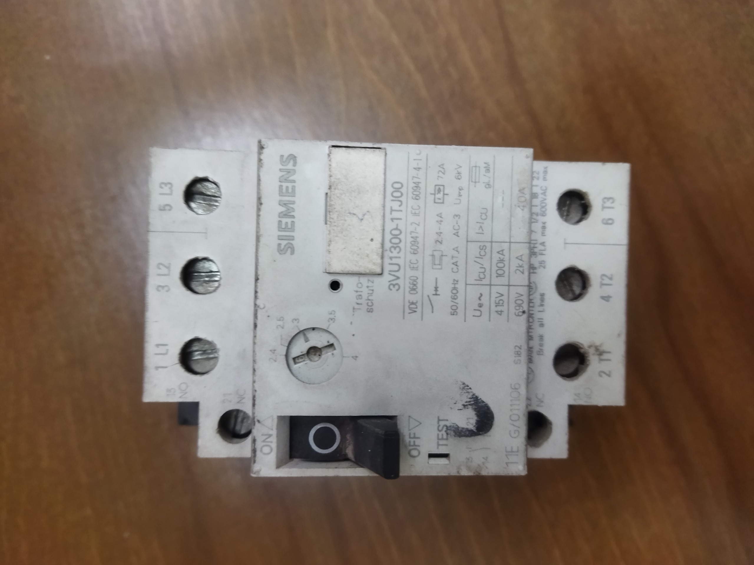 رله حرارتی زیمنس