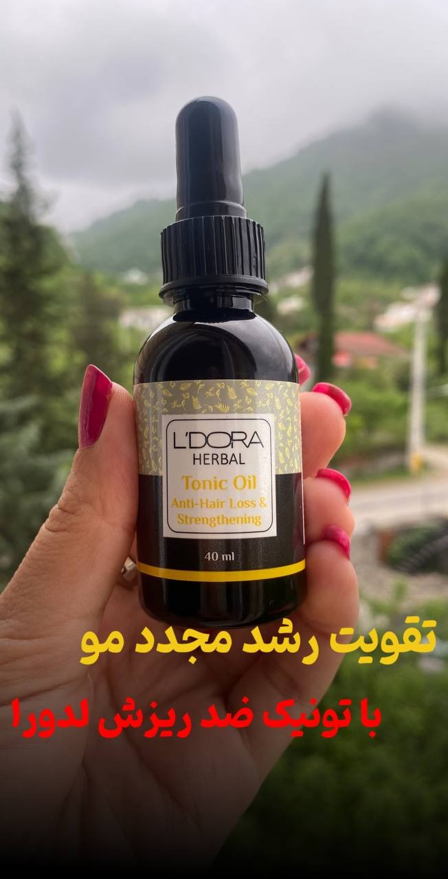 تونیک گیاهی تقویت کننده و ضدریزش موی سر لدورا