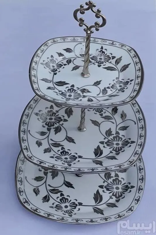 ظرف چینی سه طبقه