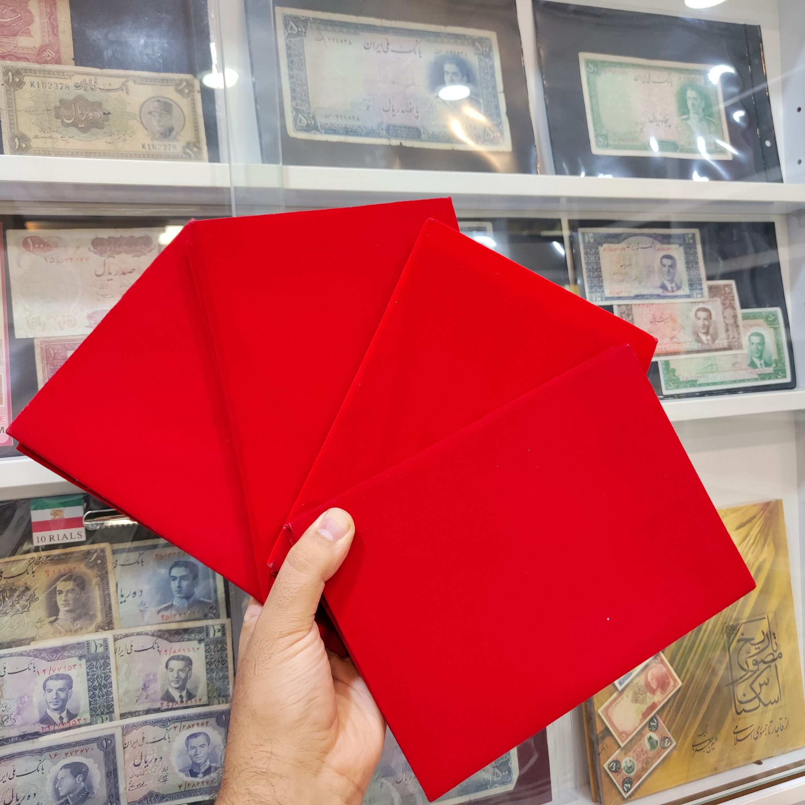 5 عدد پوشه مخمل سایز A5