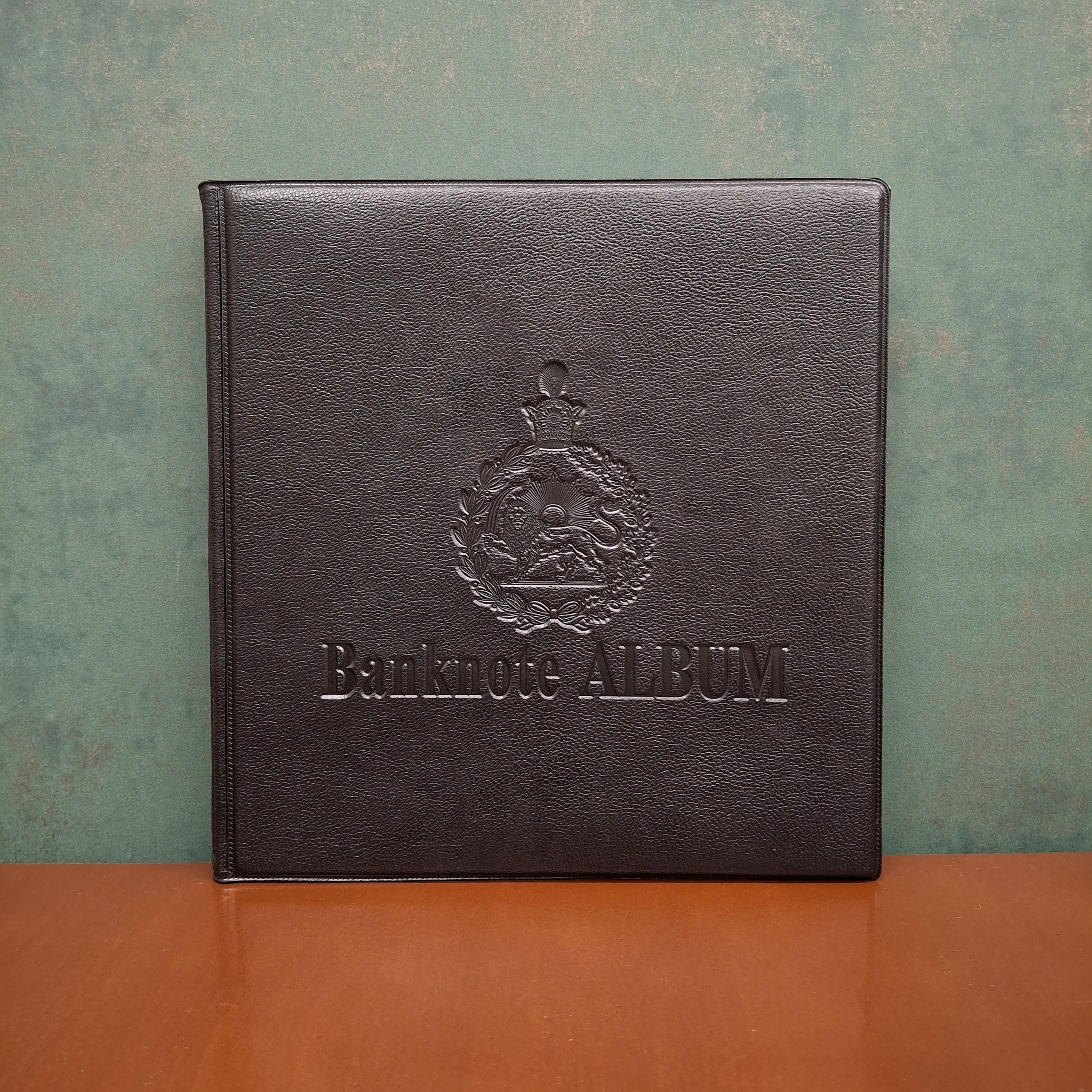 آلبوم اسکناس شیروخورشید 80 عددی (مشکی)