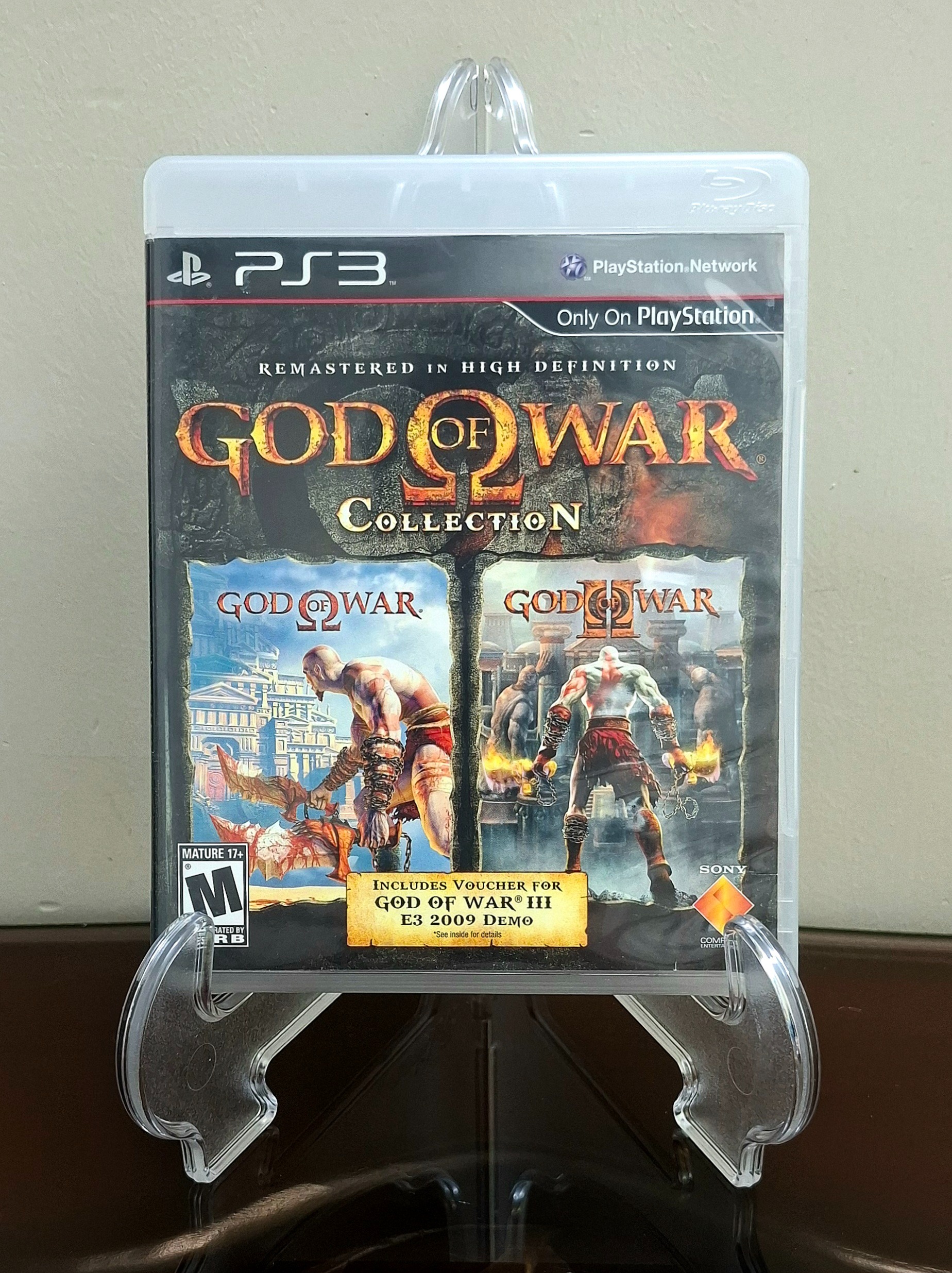 GOD OF WAR COLLECTION PS3 ریجن آمریکا