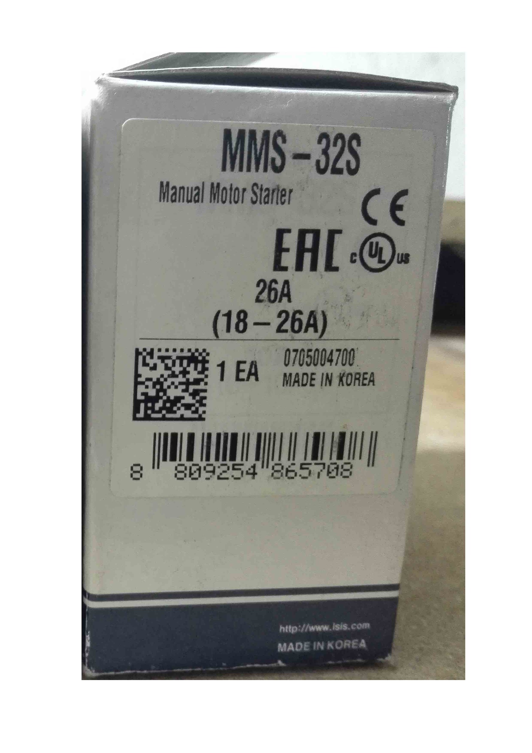 کلیدحرارتیLS-MMS-32S یا راه انداز موتور-18تا26آمپر