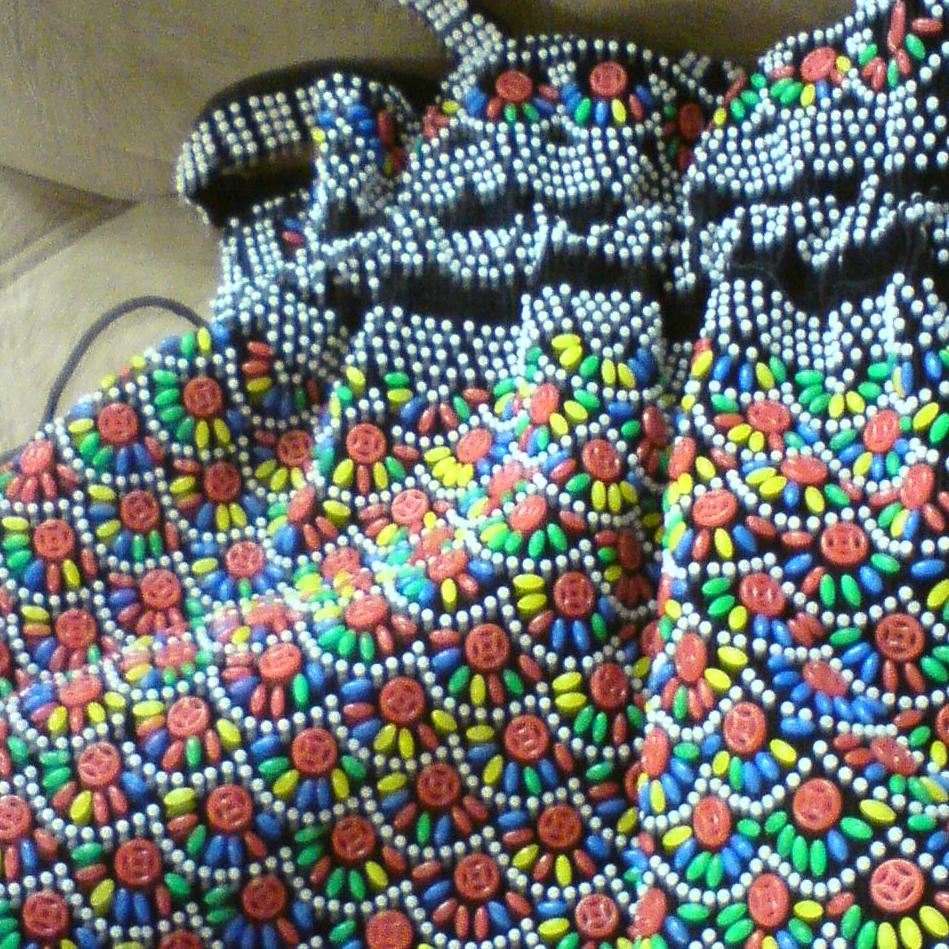 کیف مخمل زنانه کارشده قدیمی