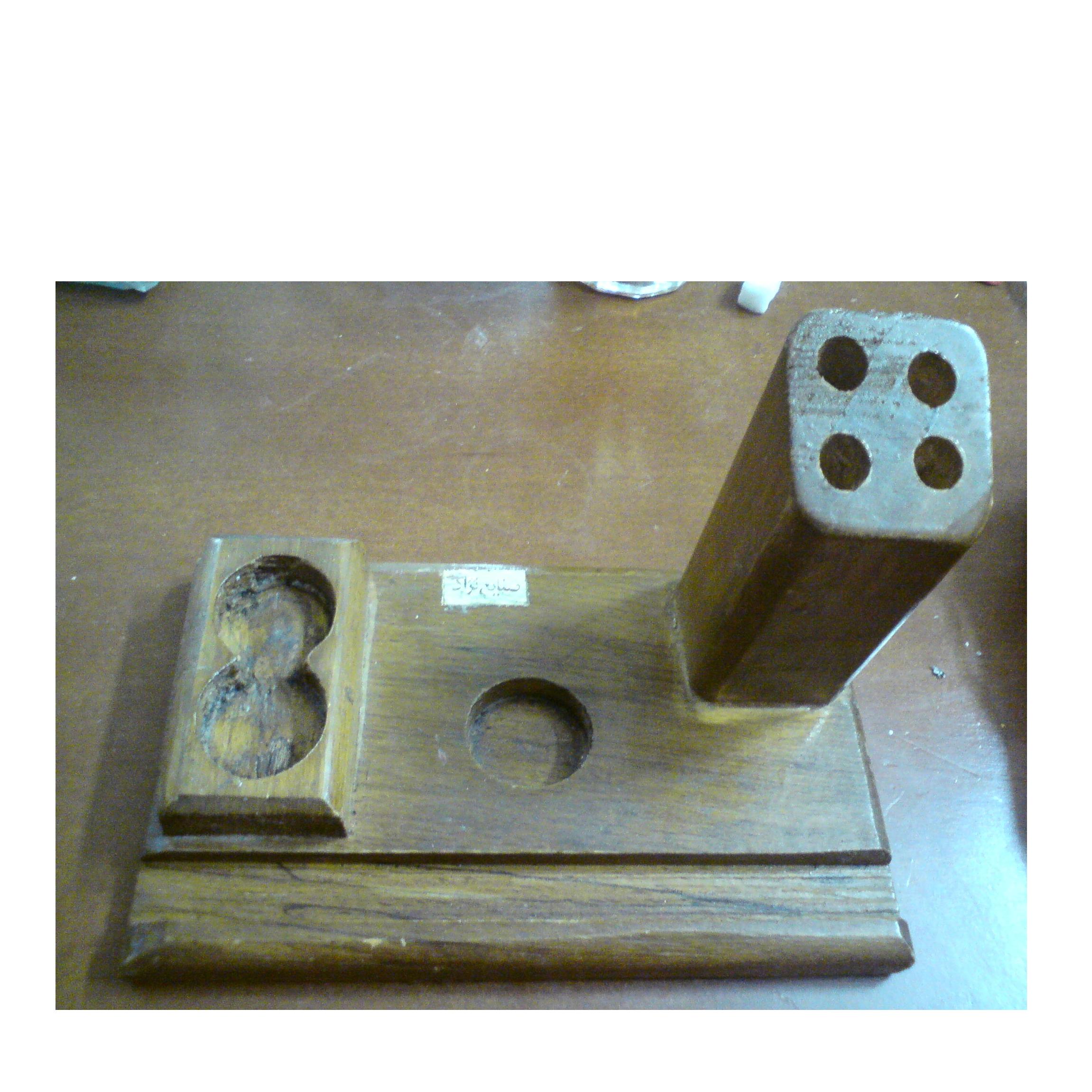 جامدادی چوبی رومیزی دهه شصت