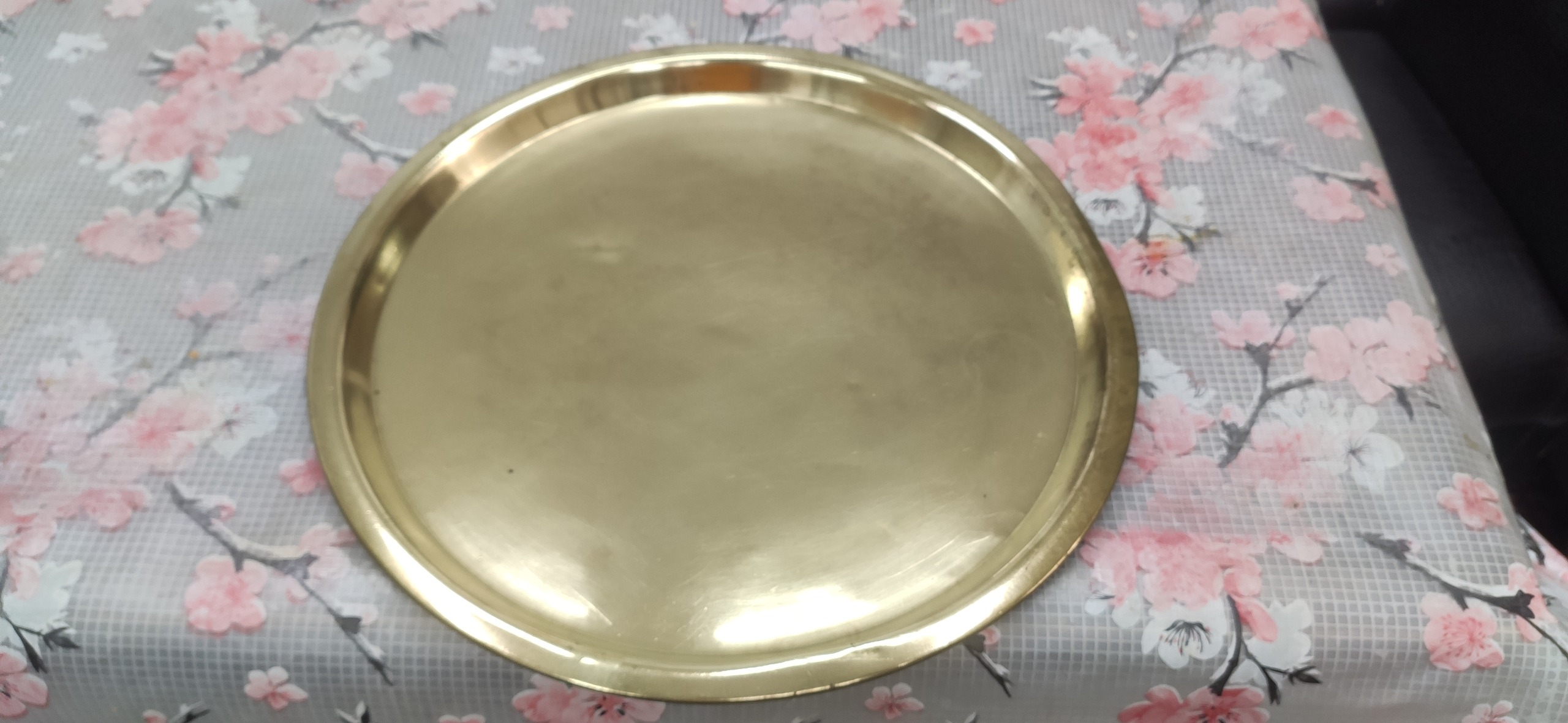 سینی برنجی قدیمی