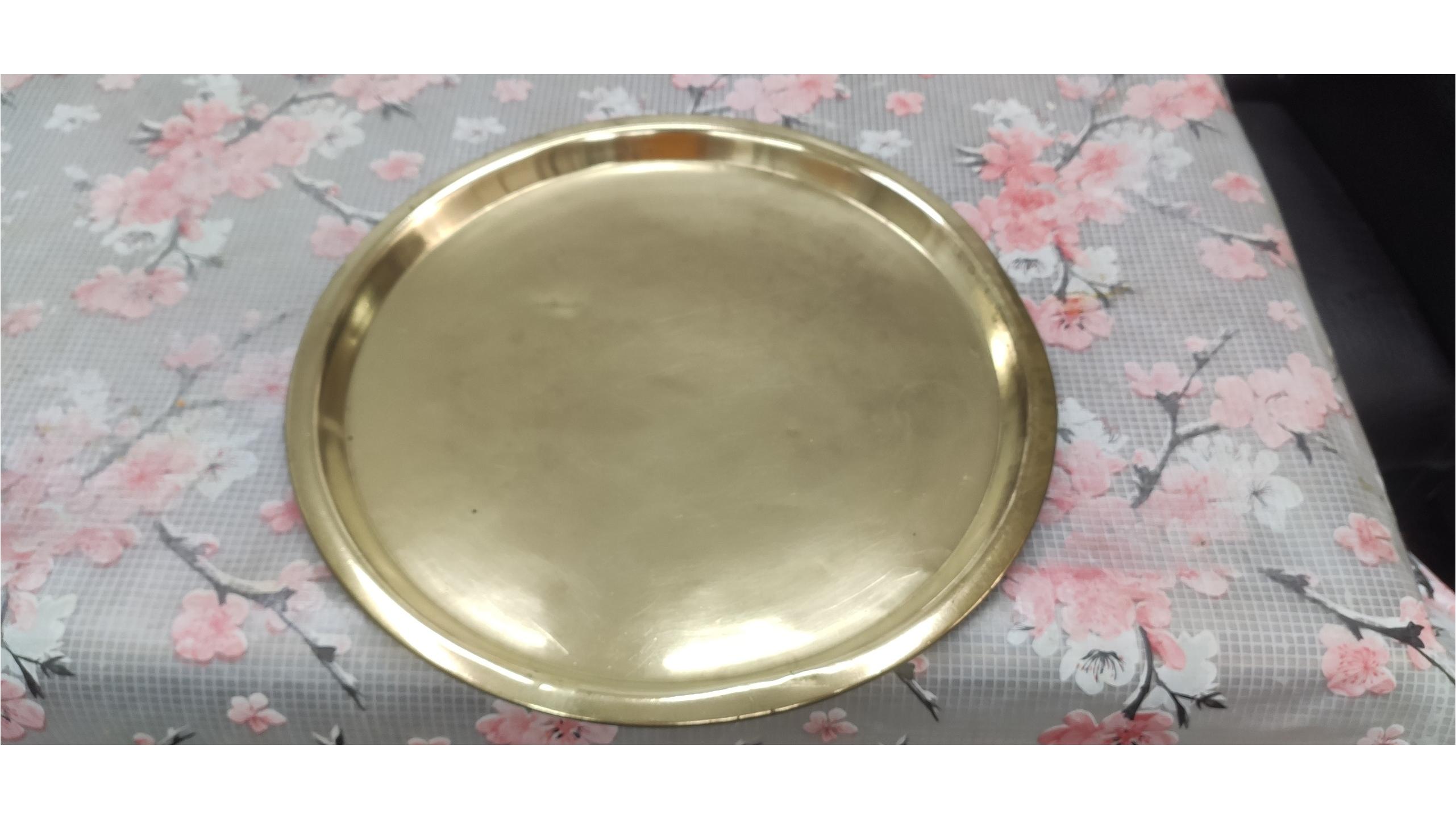 سینی برنجی قدیمی