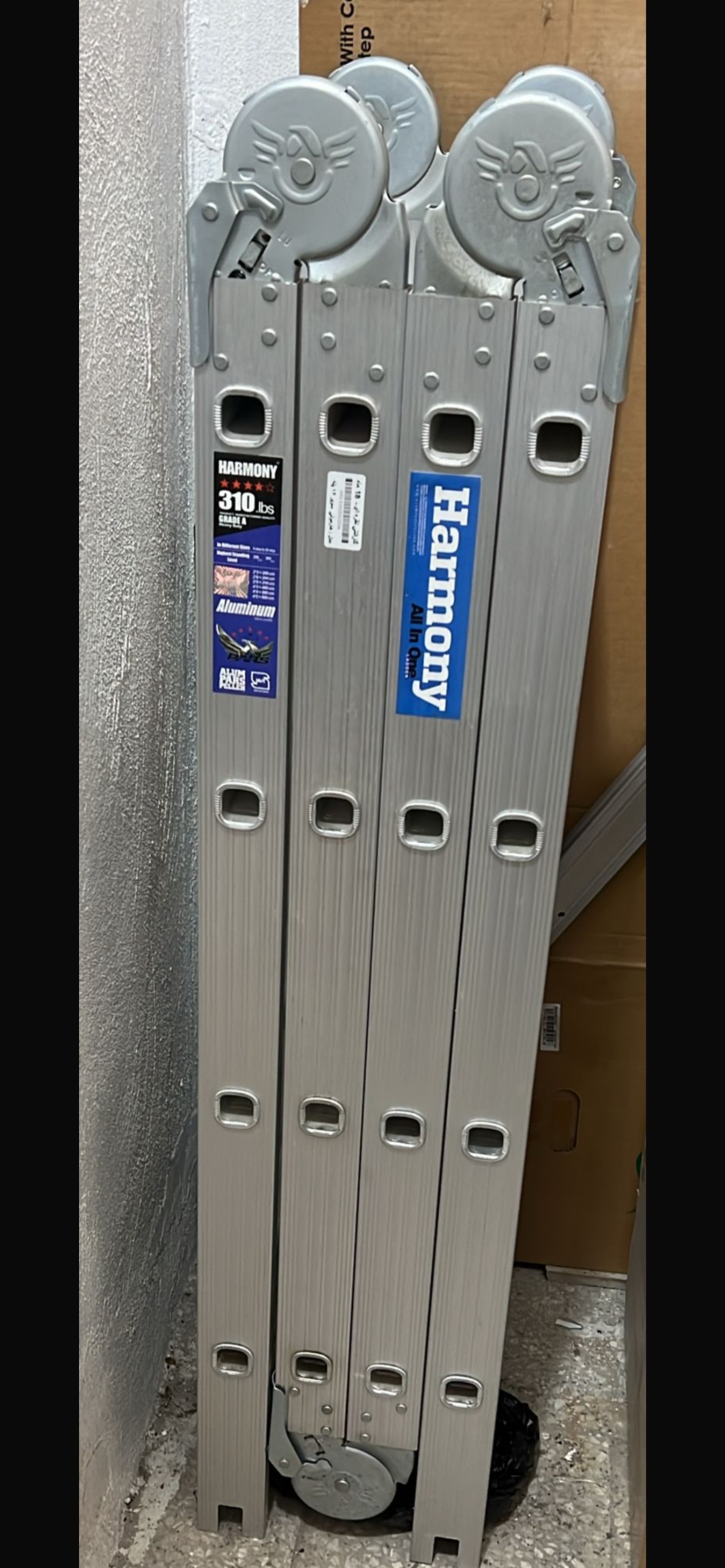 نردبان آلومینیومی هارمونی 16 پله