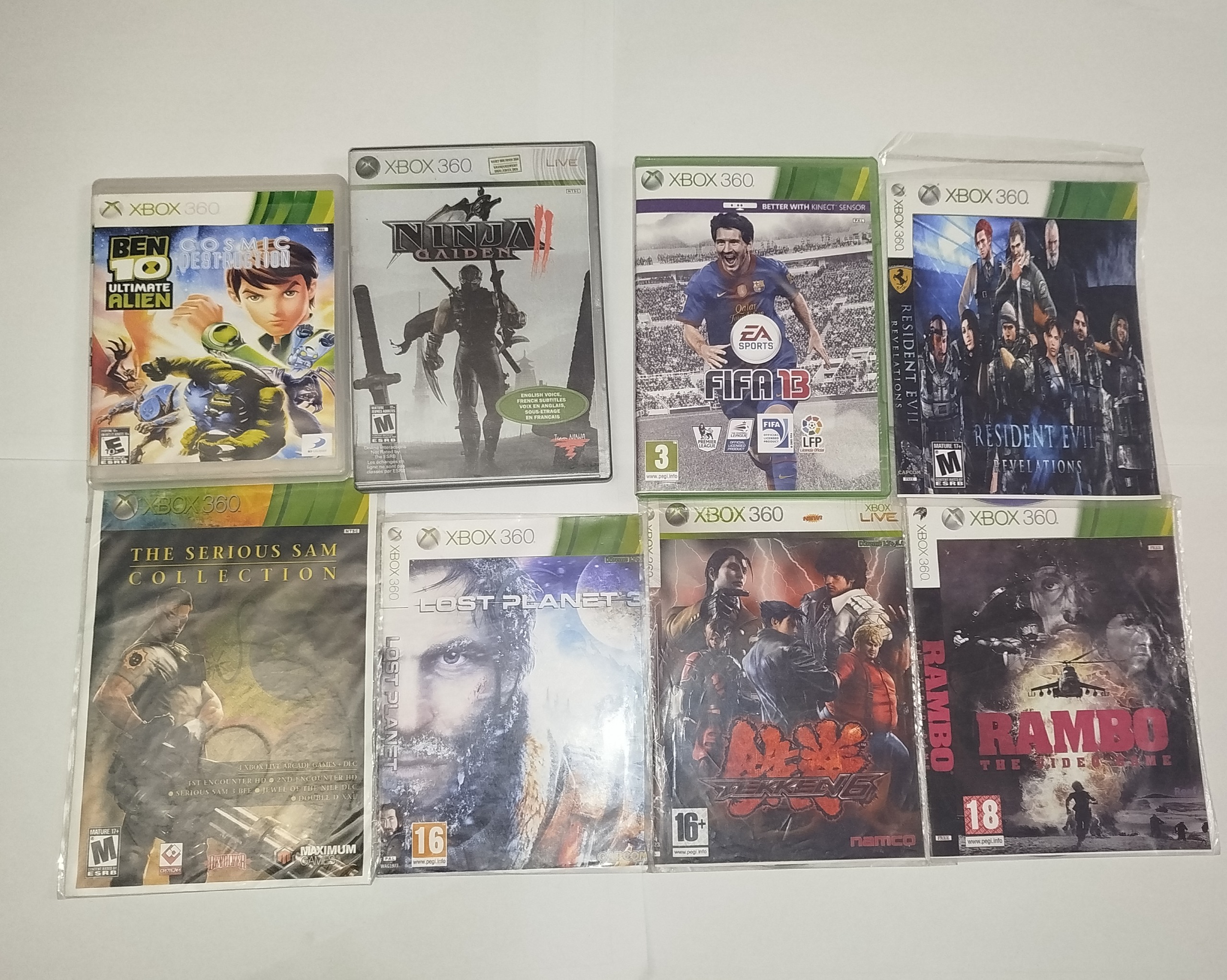  8عدد بازی xbox 360