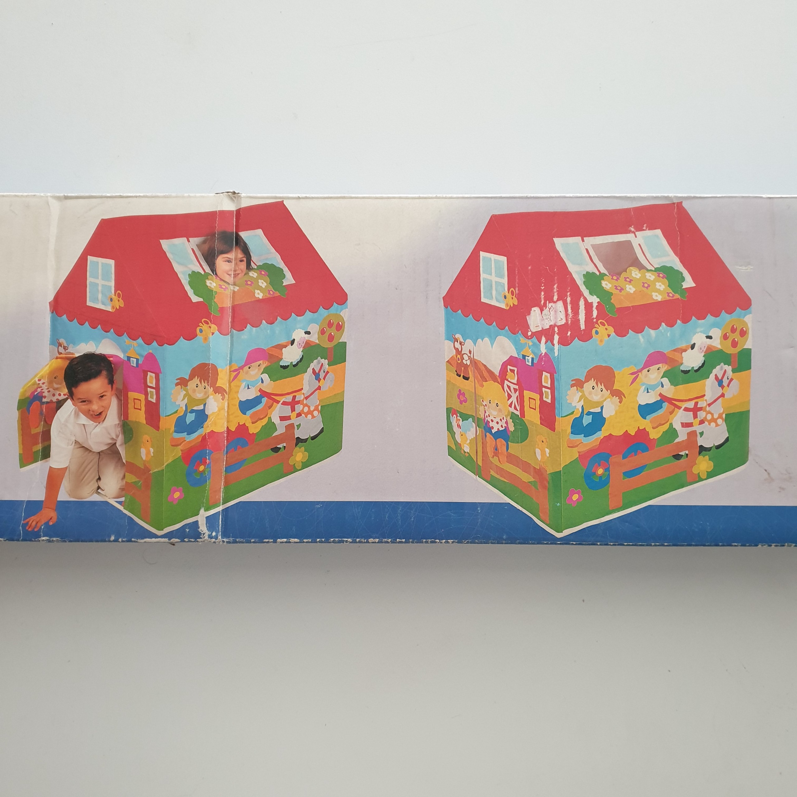 اسکلت میله ای یدکی کلبه کودک خانه بازی بدون چادر