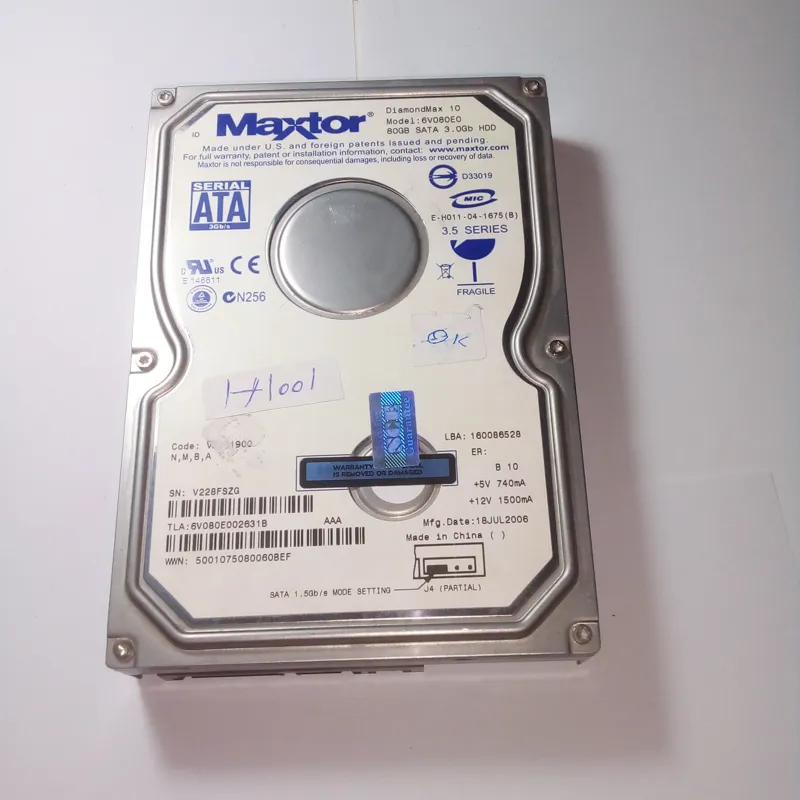 هارد مکستور 80GB  SATA  کد H1001