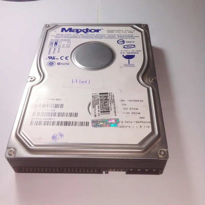 هارد IDE MAXTOR 80GB کد H1011